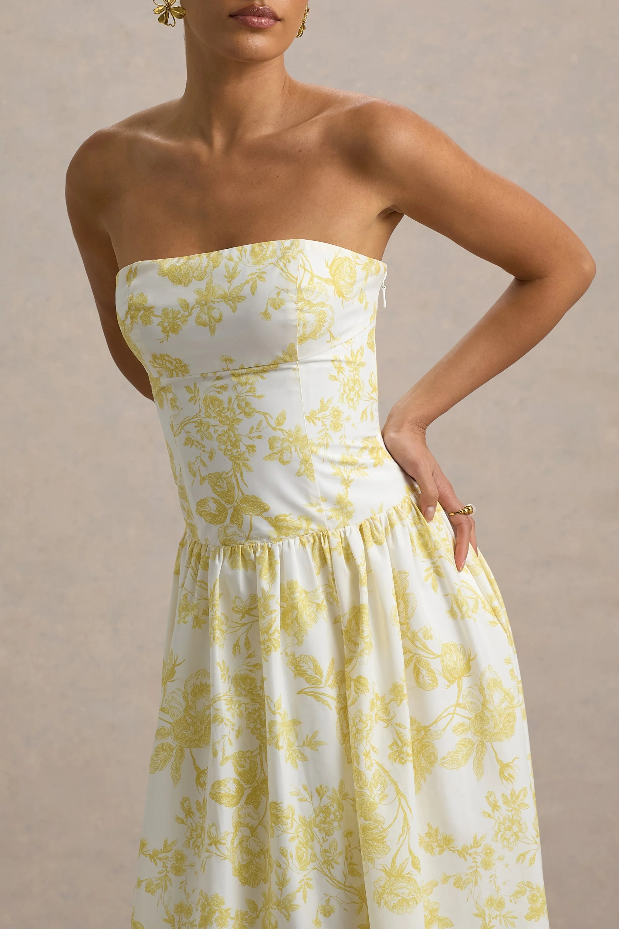 10125-bluebell-lemon-porcelain-print-poplin-bandeau-drop-waist-midi-dress-1.webp