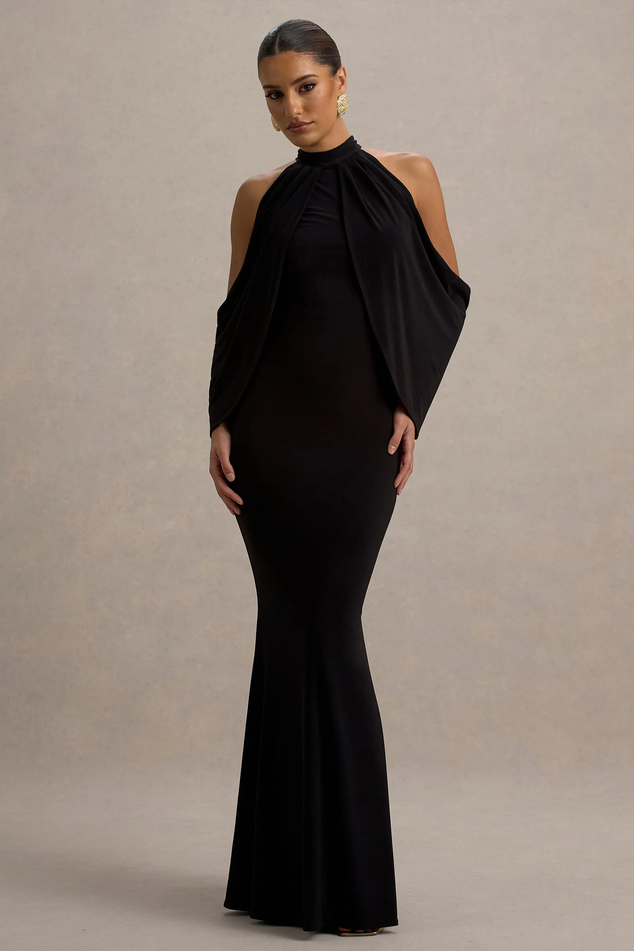 10305-teresa-black-high-neck-cold-shoulder-maxi-dress-1.webp
