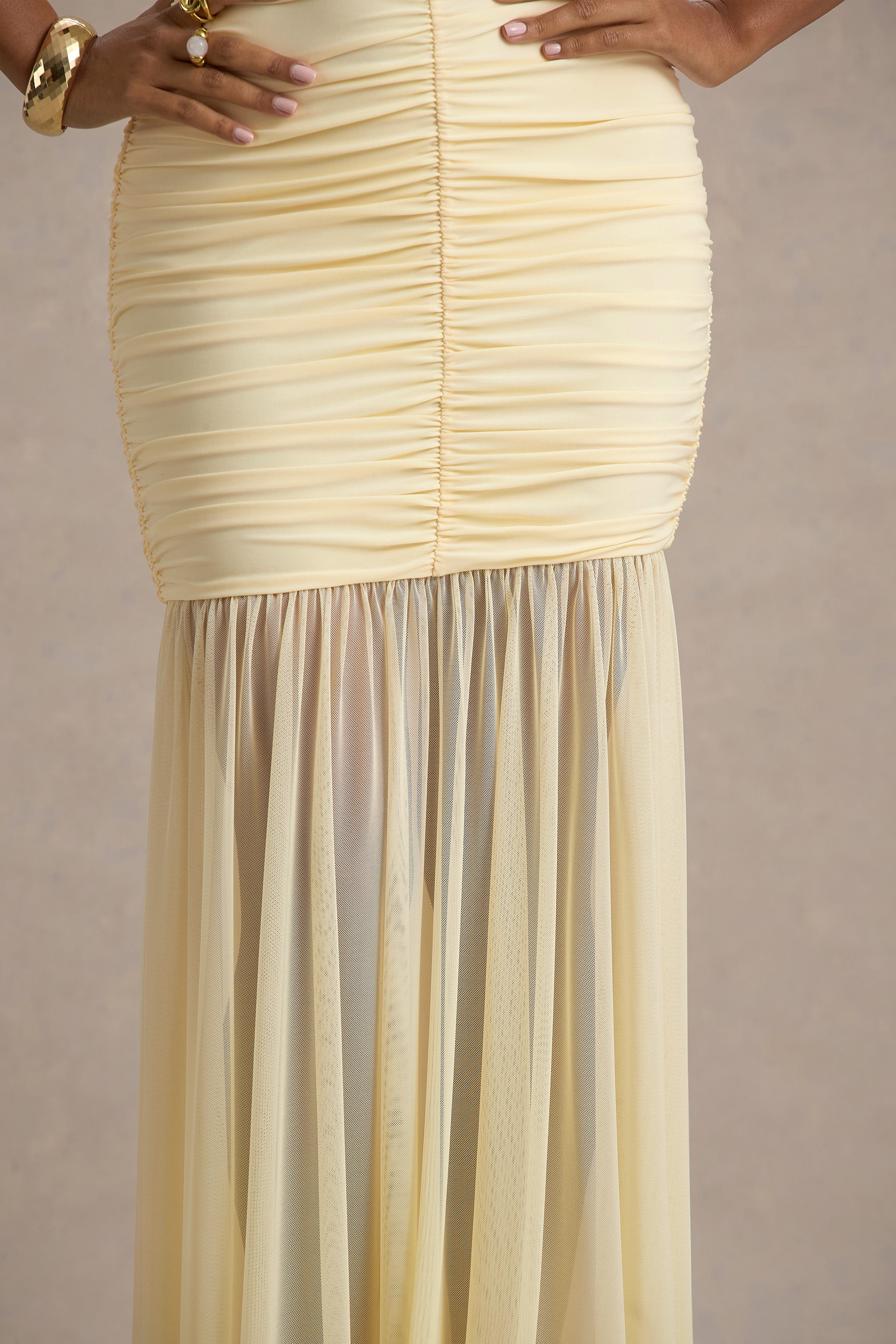 10335-pasqualina-pale-lemon-ruched-plunge-neck-maxi-dress-1.webp