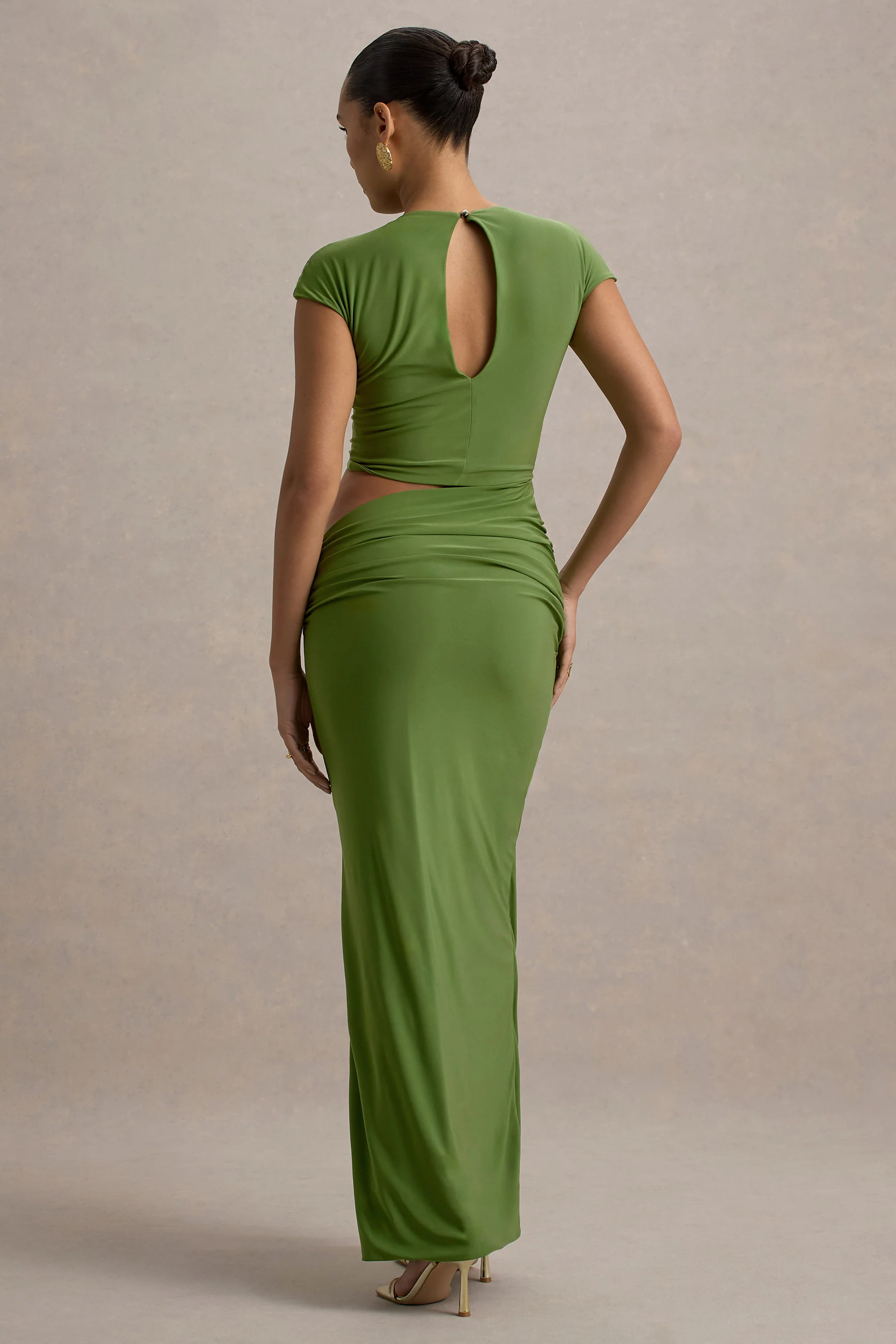 11257-pia-green-short-sleeve-maxi-dress-with-cut-out-1.webp