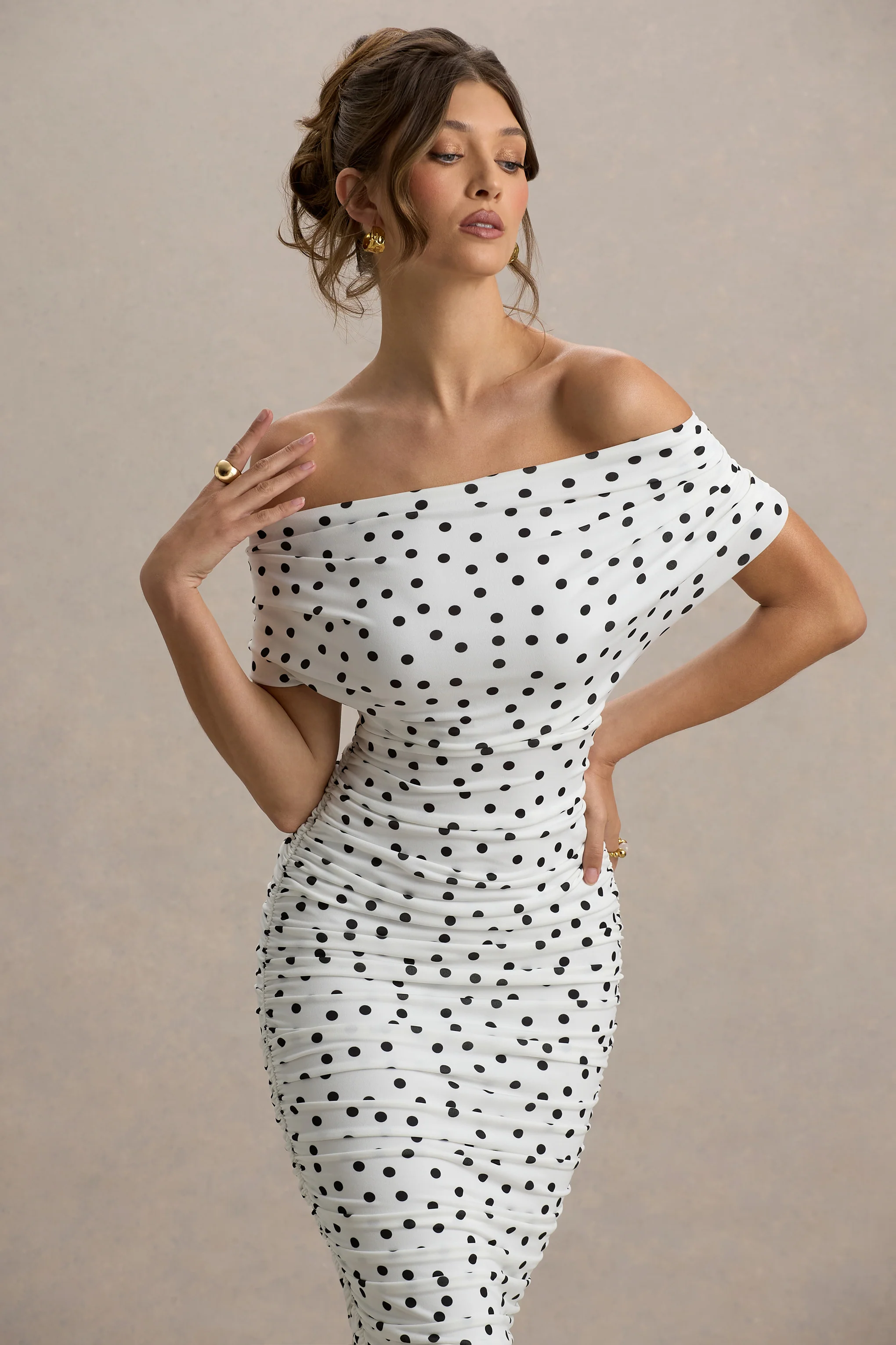 11987-rayleigh-polka-dot-bardot-ruched-midi-dress-1.webp