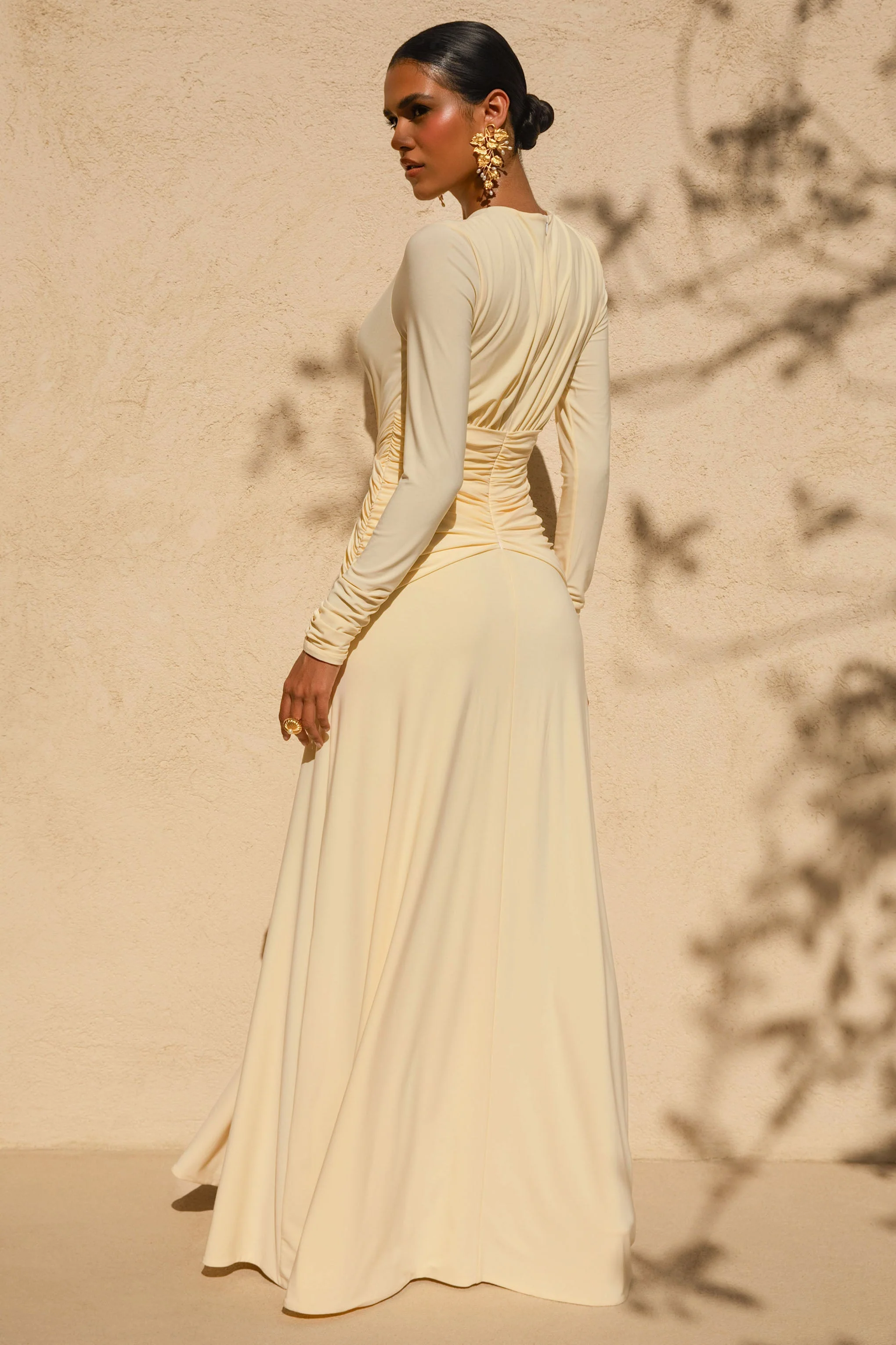 12138-with-me-lemon-high-neck-maxi-dress-with-ruched-detailing-1.webp