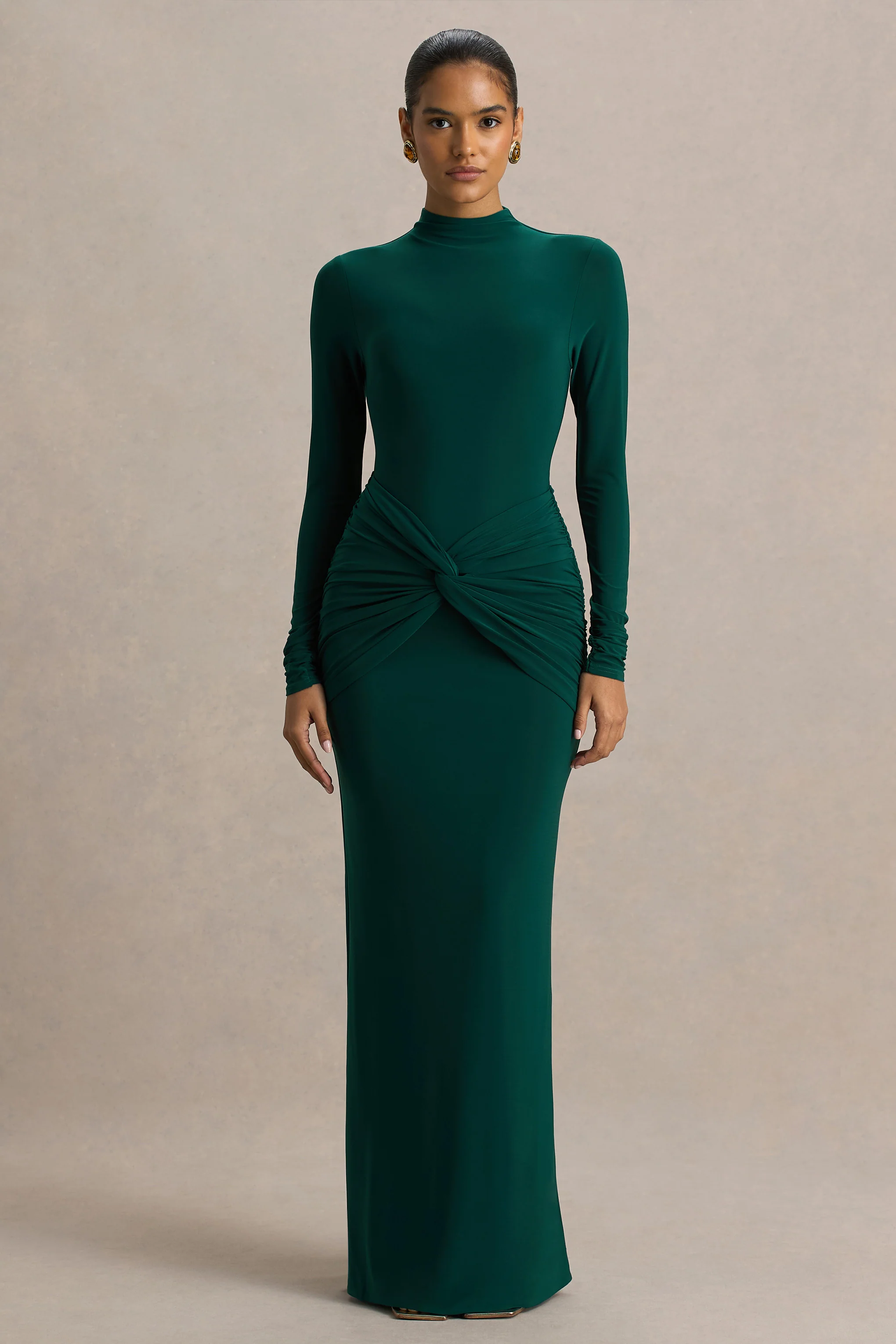 12201-alula-bottle-green-high-neck-maxi-dress-with-twist-detail-1.webp