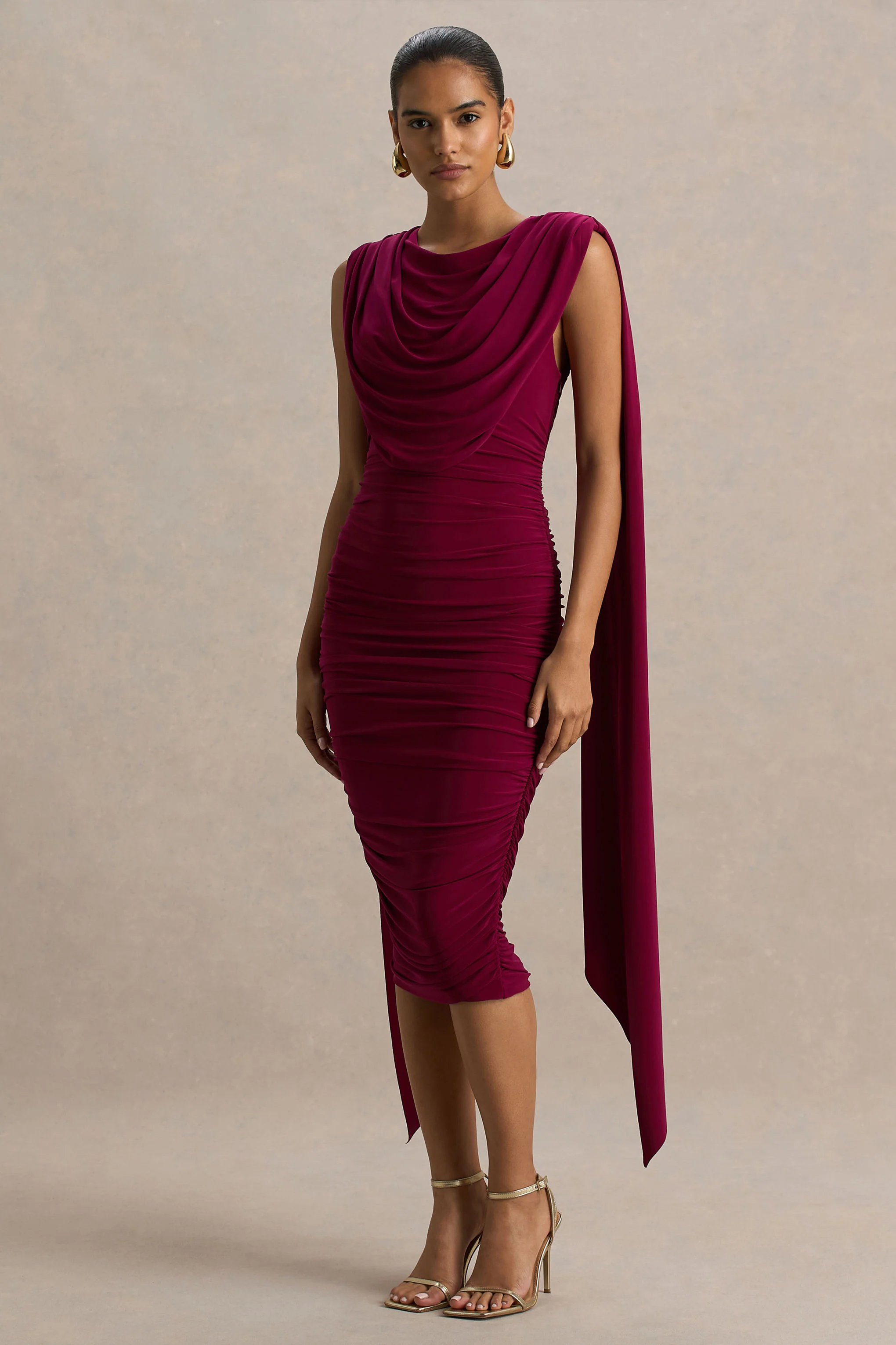 12208-wanderer-burgundy-crew-neck-midi-dress-with-draped-and-ruched-detailing-1.webp