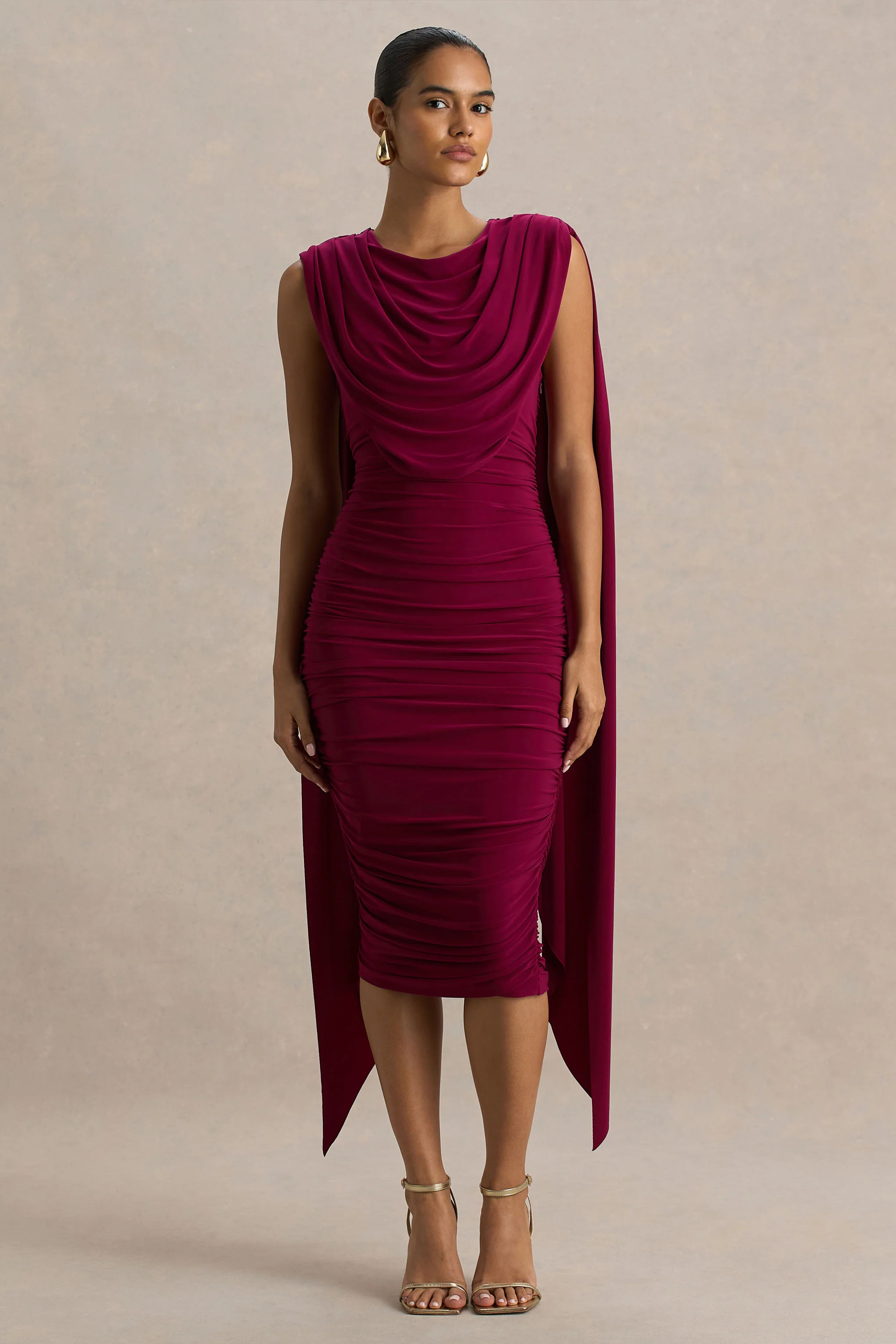12208-wanderer-burgundy-crew-neck-midi-dress-with-draped-and-ruched-detailing-1.webp