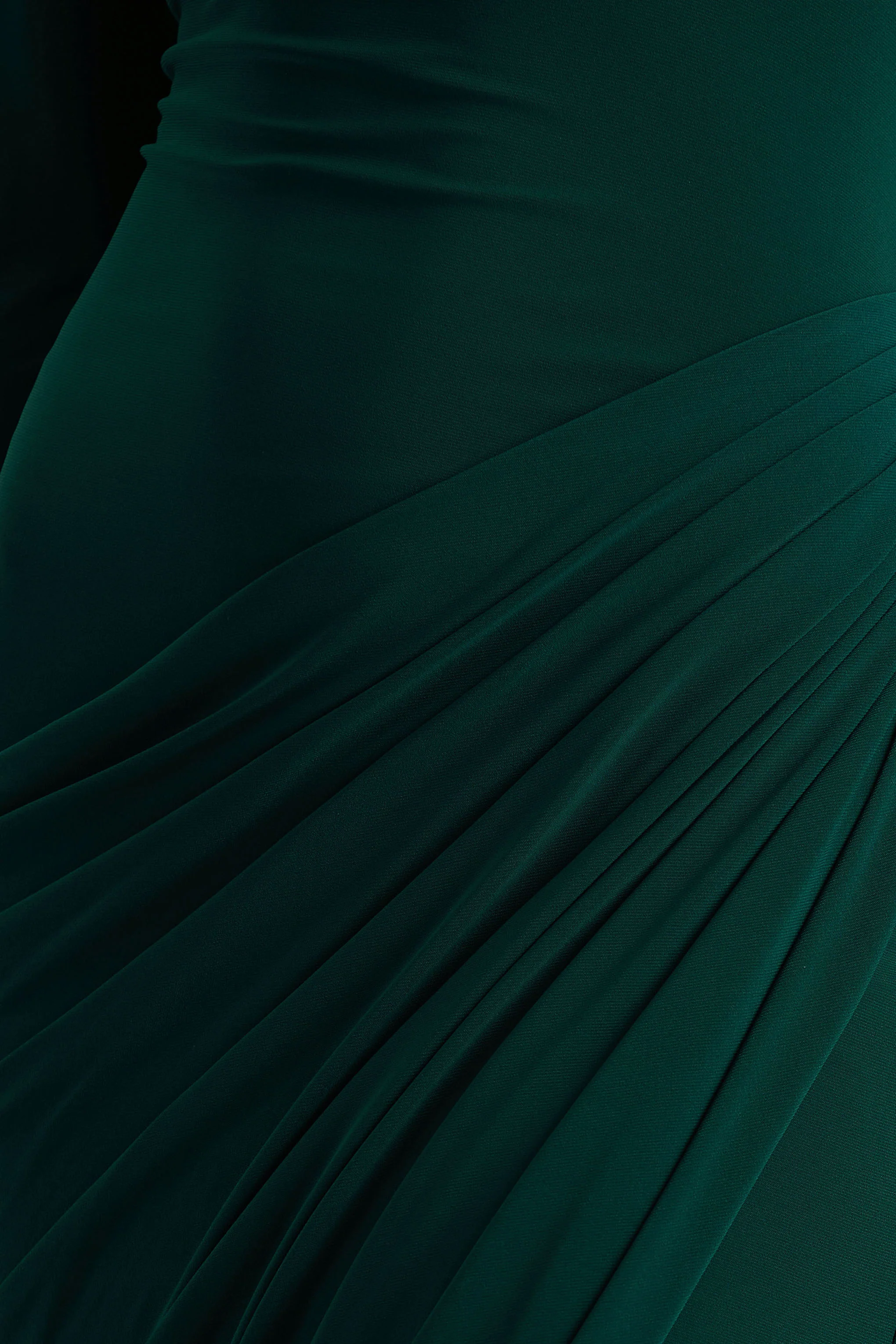 12391-betsy-bottle-green-high-neck-maxi-dress-with-front-split-and-ruched-detailing-1.webp