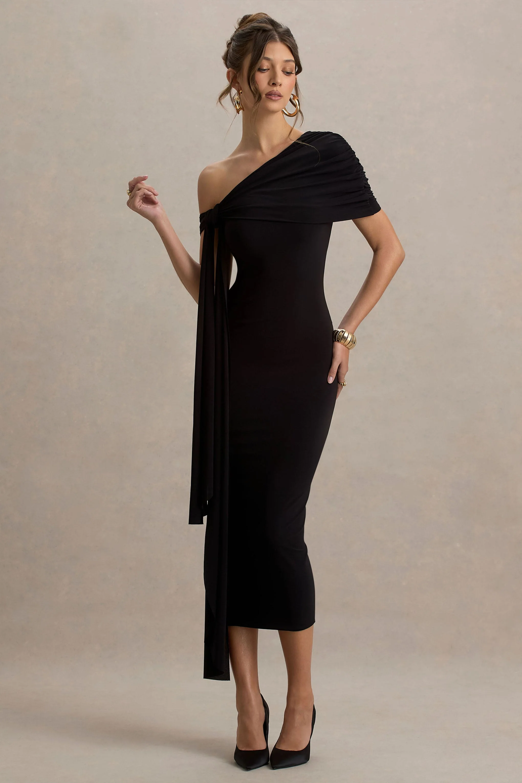 12468-praia-black-asymmetric-neck-maxi-dress-with-sash-and-draped-detailing-1.webp