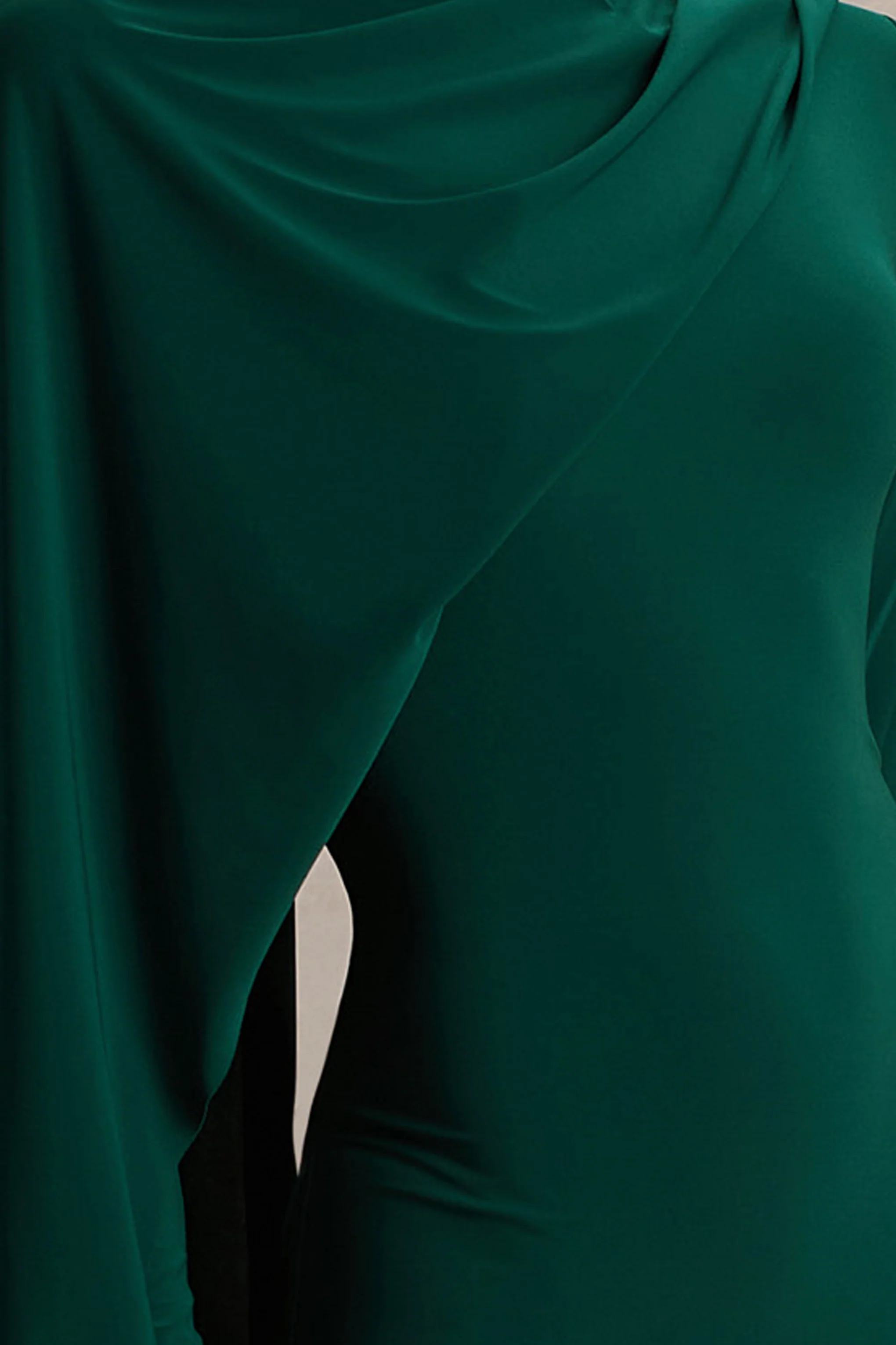 12503-always-bottle-green-high-neck-maxi-dress-with-cape-sleeve-detail-1.webp