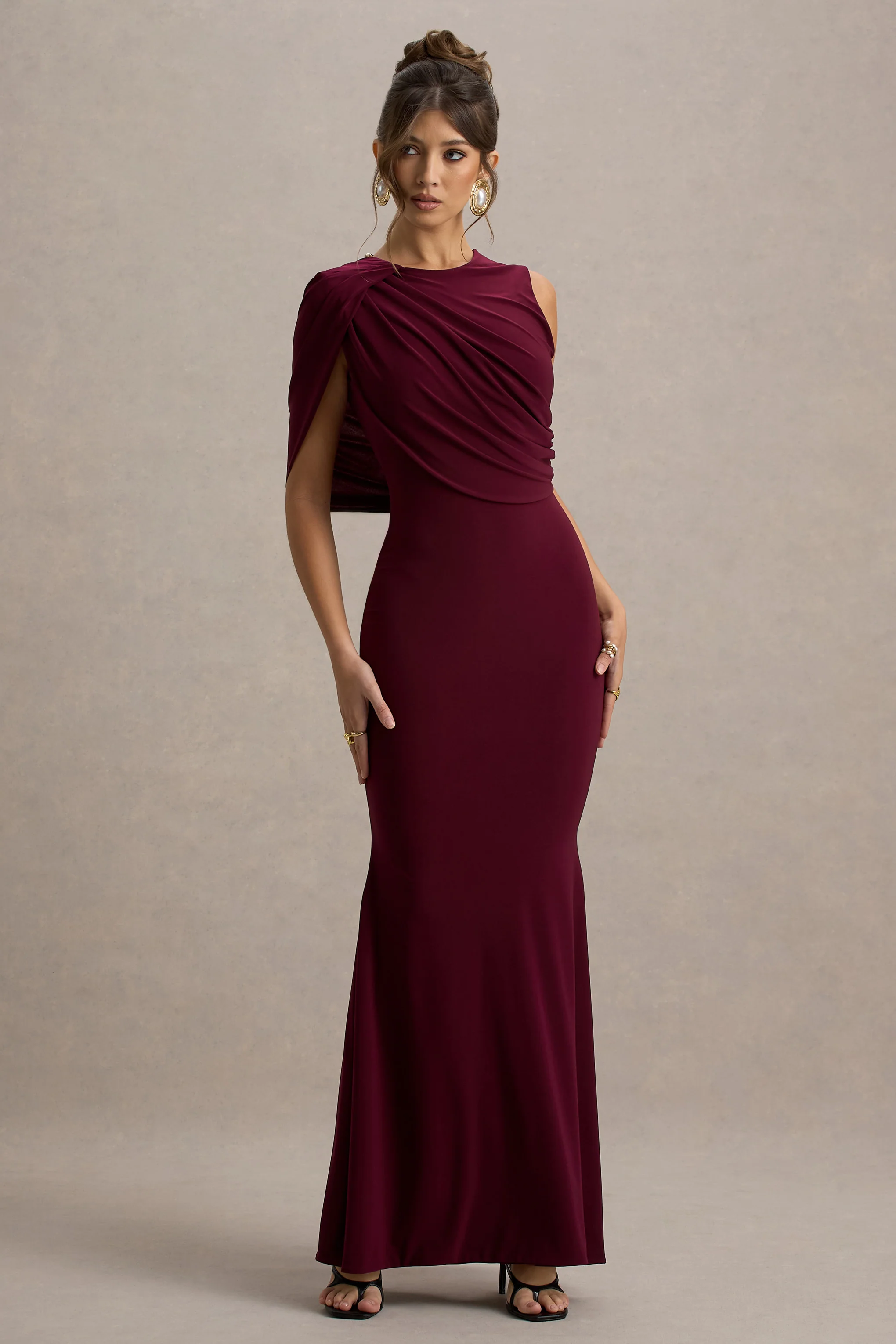 12700-rae-burgundy-maxi-dress-with-one-sleeve-cape-1.webp