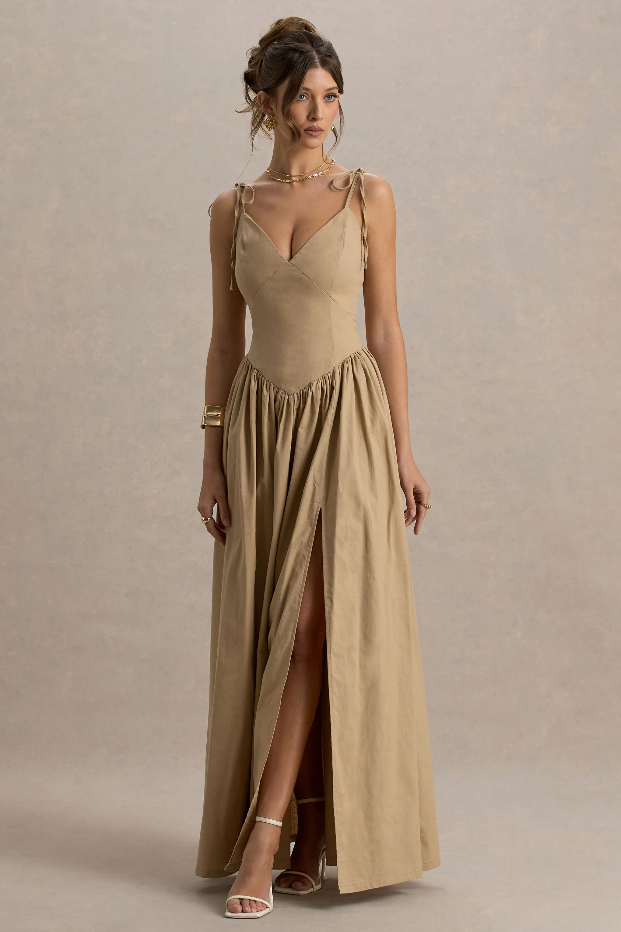 12851-comet-tan-linen-maxi-dress-with-plunge-neckline-and-front-high-split-1.webp