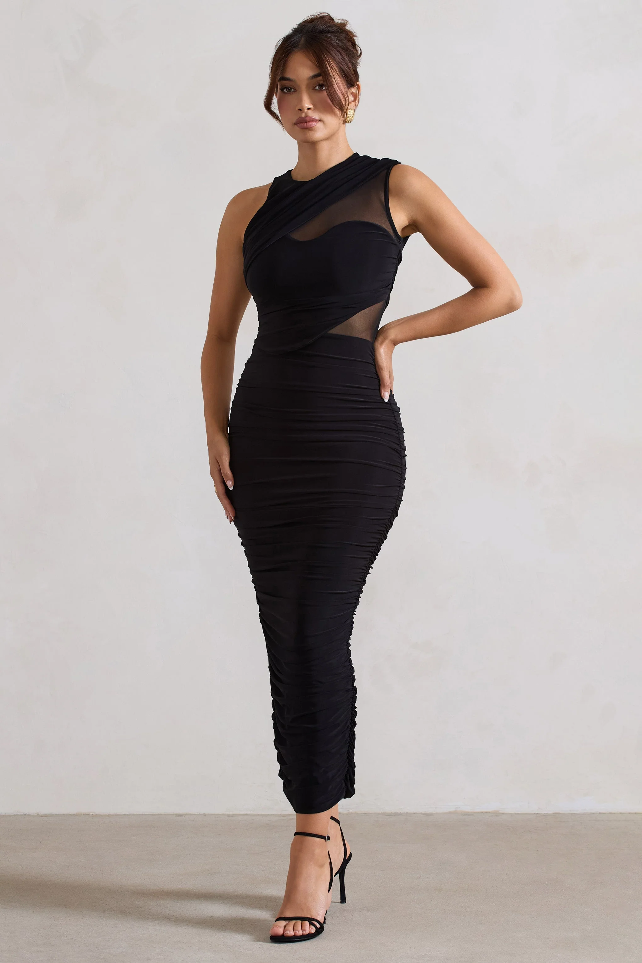 1293-born-with-it-black-sleeveless-high-neck-draped-maxi-dress-with-mesh-inserts-1.webp