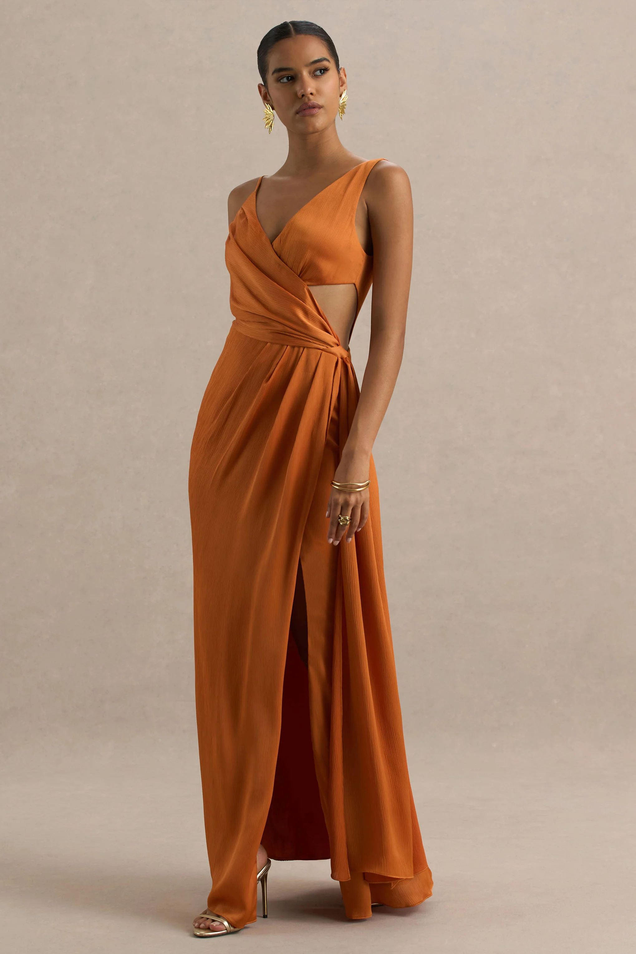 13736-livia-orange-plunge-neck-fishtail-maxi-dress-1.webp