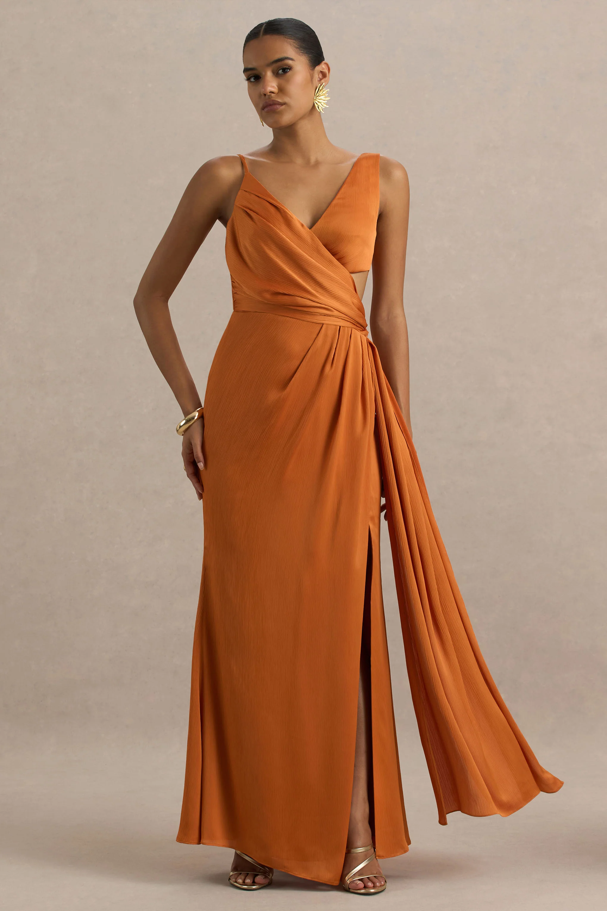 13736-livia-orange-plunge-neck-fishtail-maxi-dress-1.webp