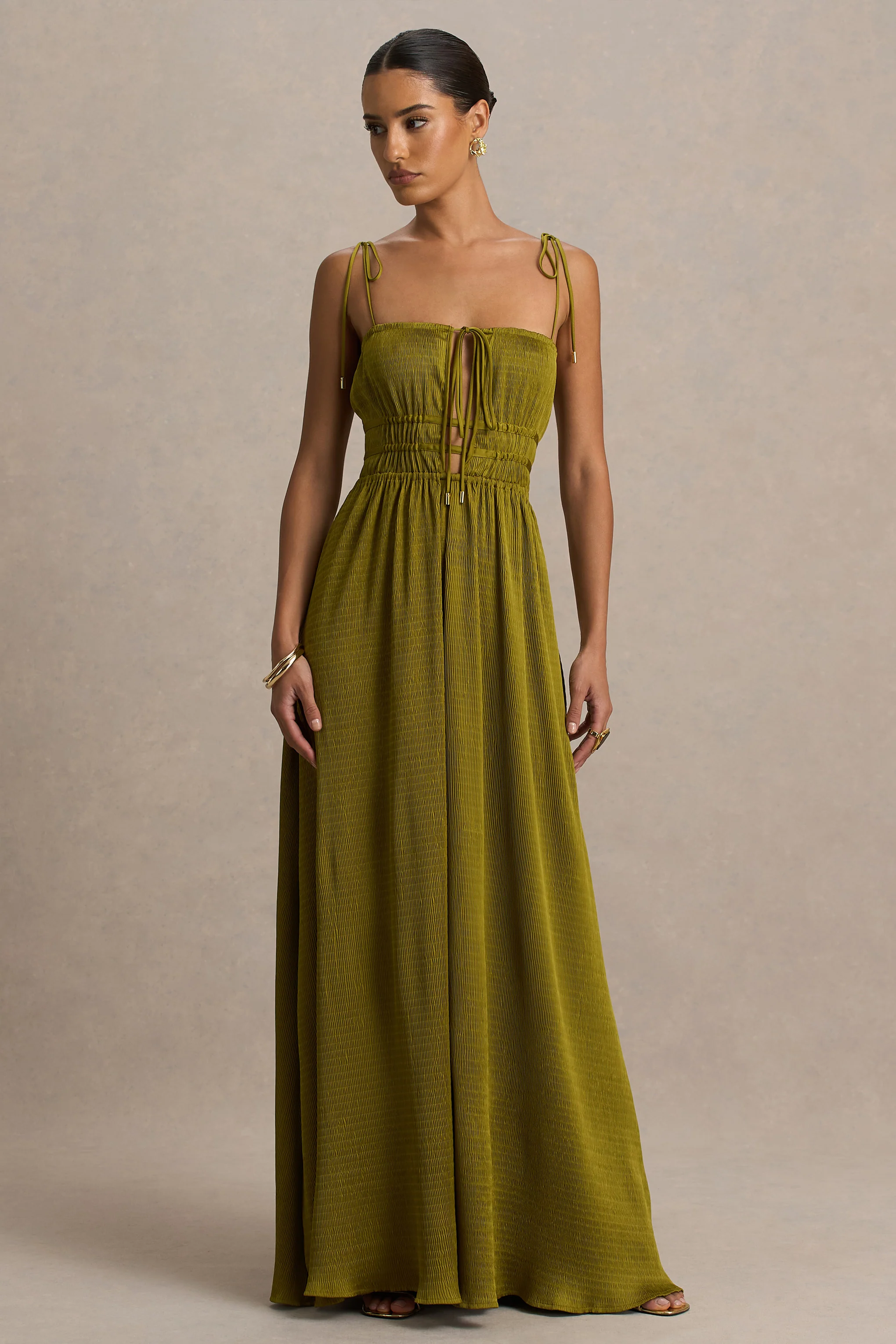 13805-azalea-green-square-neck-maxi-dress-with-chest-cut-out-and-pleated-detailing-1.webp