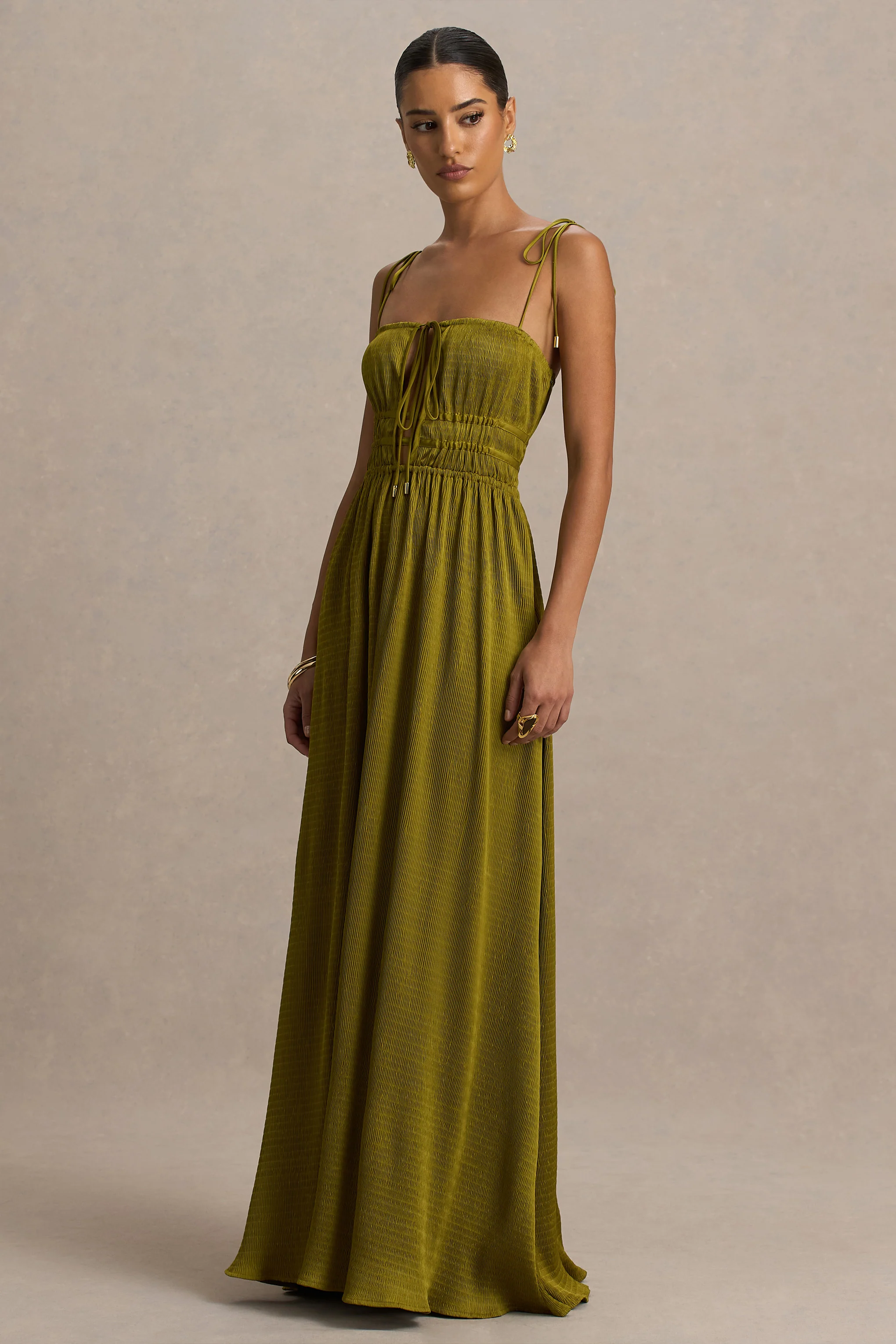13805-azalea-green-square-neck-maxi-dress-with-chest-cut-out-and-pleated-detailing-1.webp