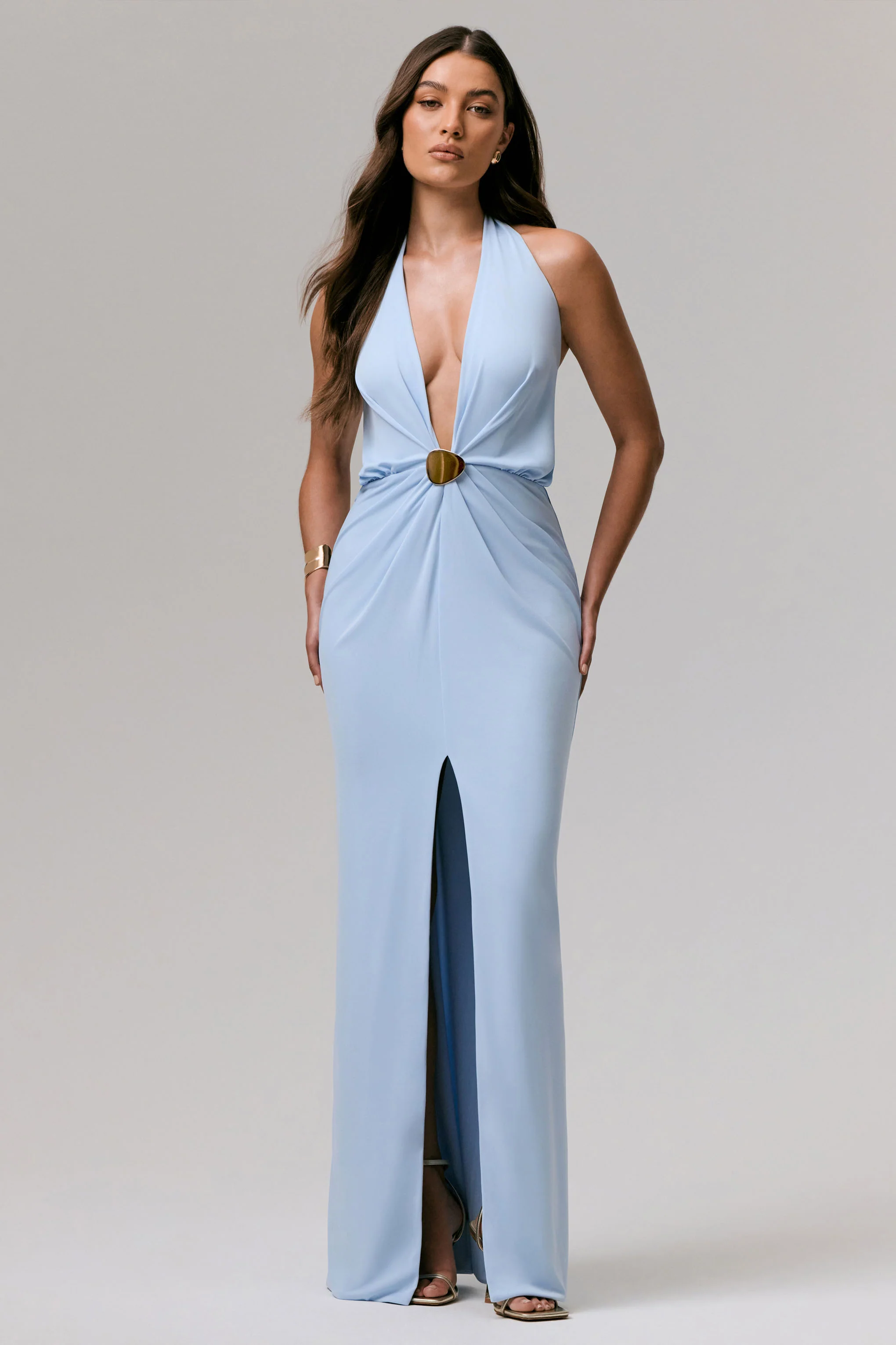 13843-shooting-star-powder-blue-plunge-neck-wrap-maxi-dress-with-waist-detail-1.webp