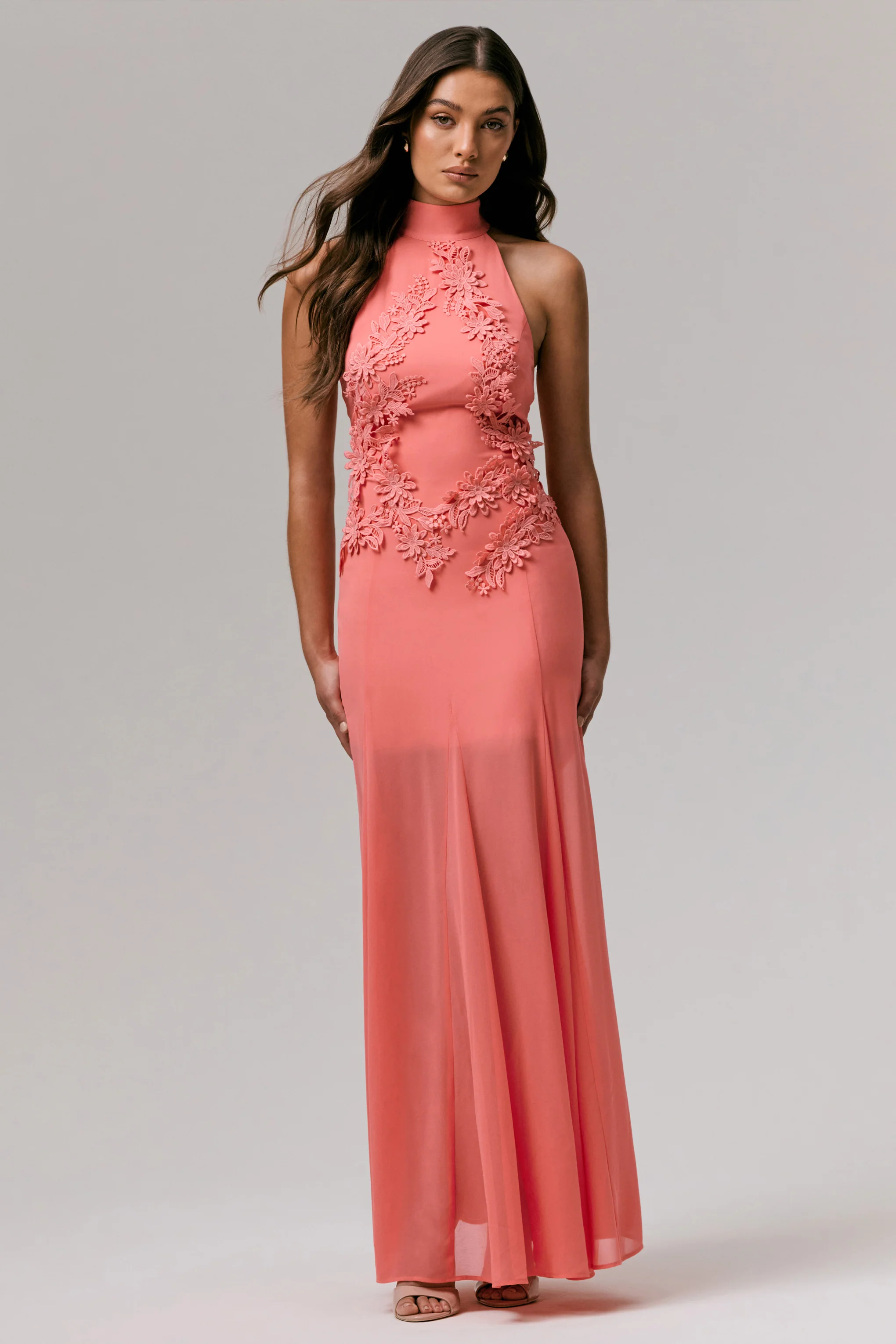 14014-just-like-magic-coral-high-neck-maxi-dress-with-lace-detailing-1.webp