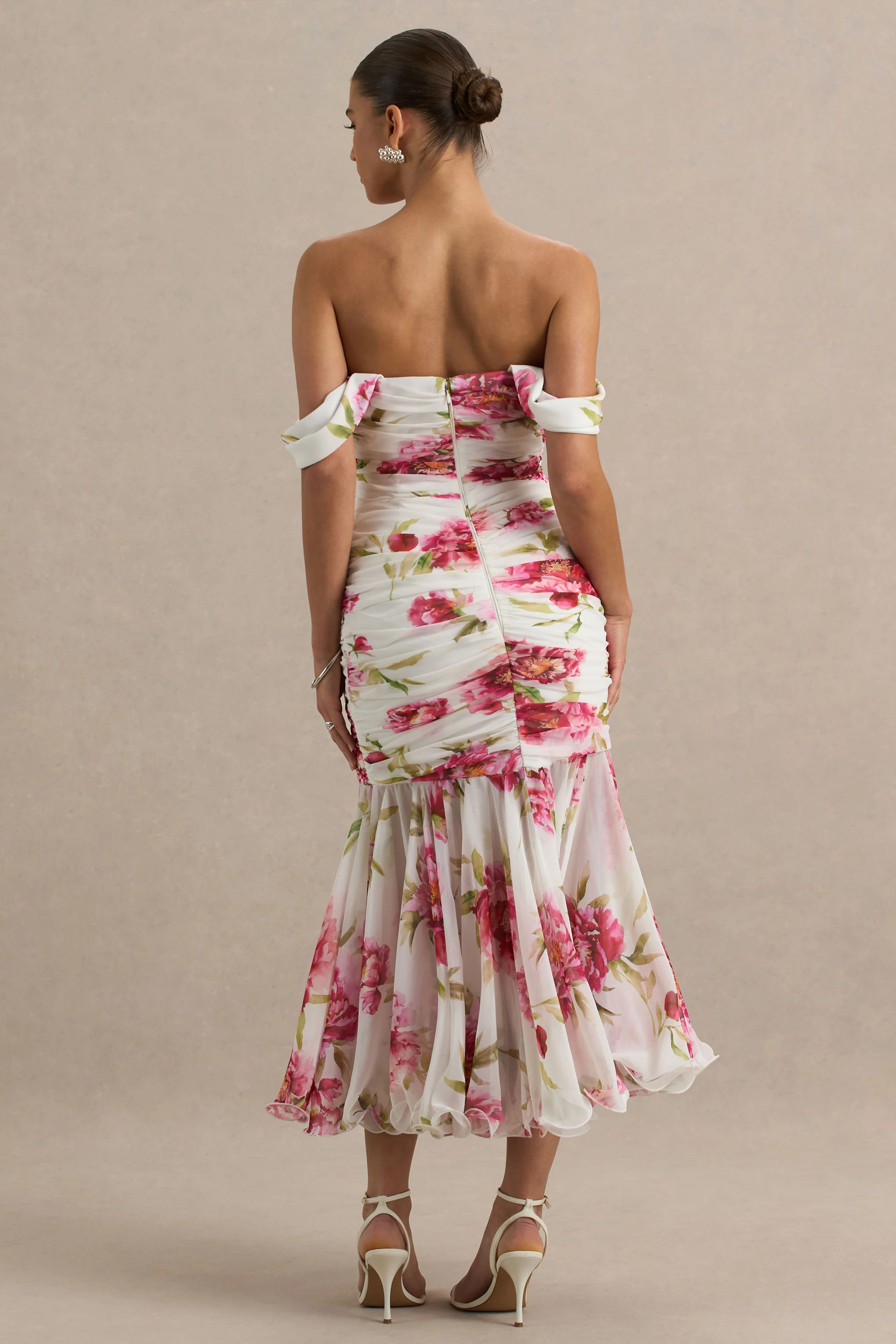 14281-madelyn-cream-floral-print-short-sleeve-bardot-wrap-maxi-dress-with-ruching-1.webp