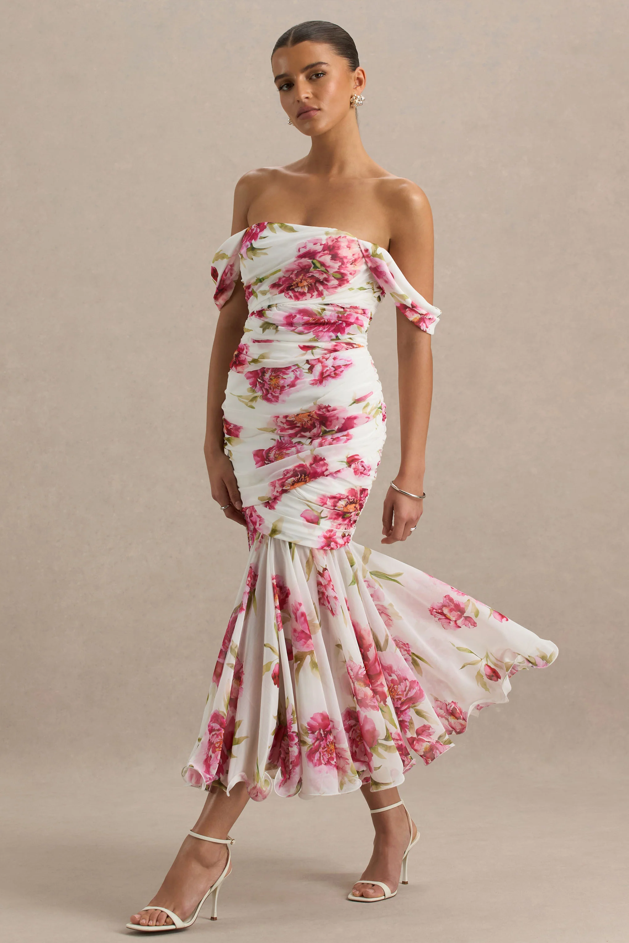 14281-madelyn-cream-floral-print-short-sleeve-bardot-wrap-maxi-dress-with-ruching-1.webp