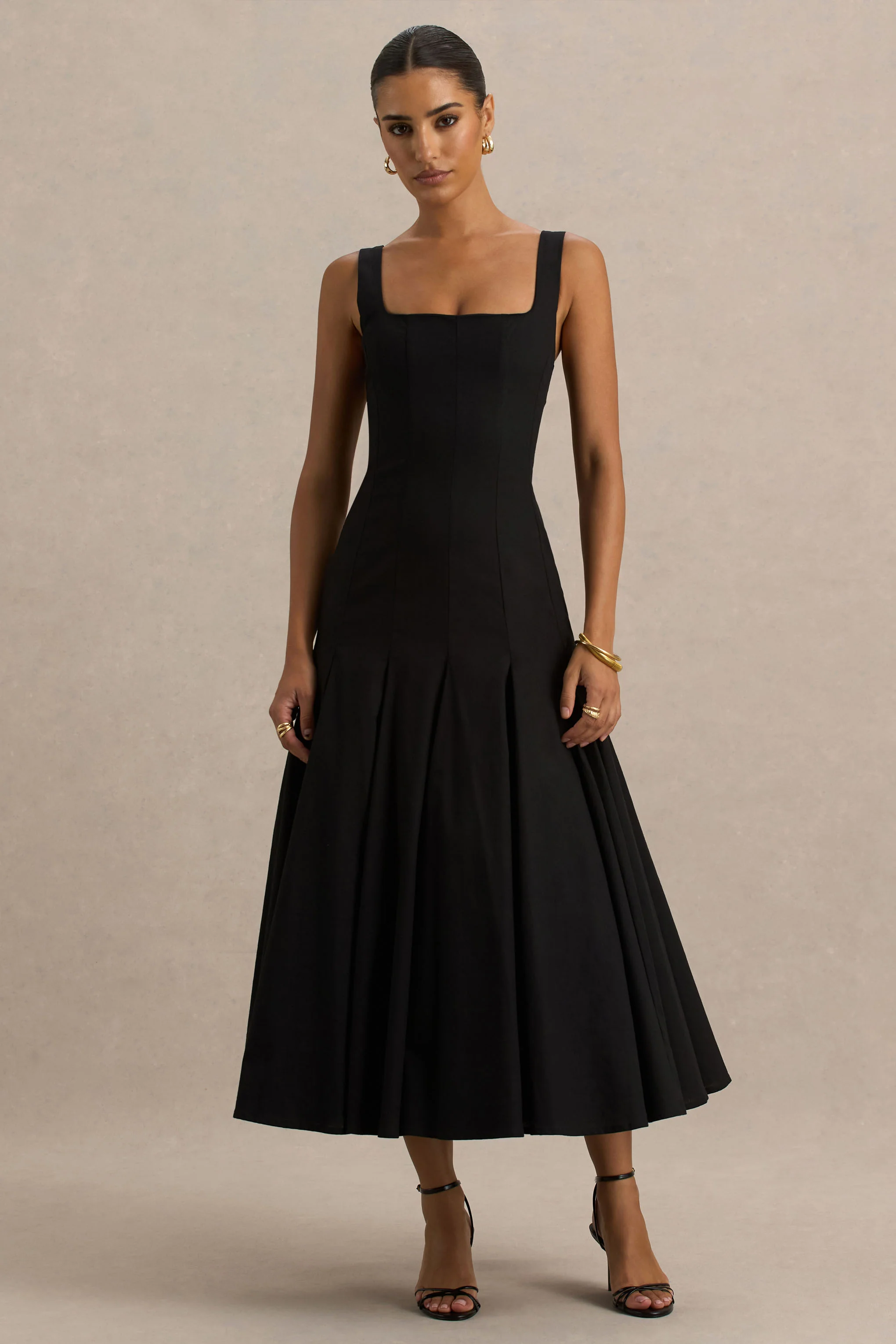 14316-magnolia-black-scoop-neck-midi-dress-with-drop-waist-and-ruffling-detail-1.webp
