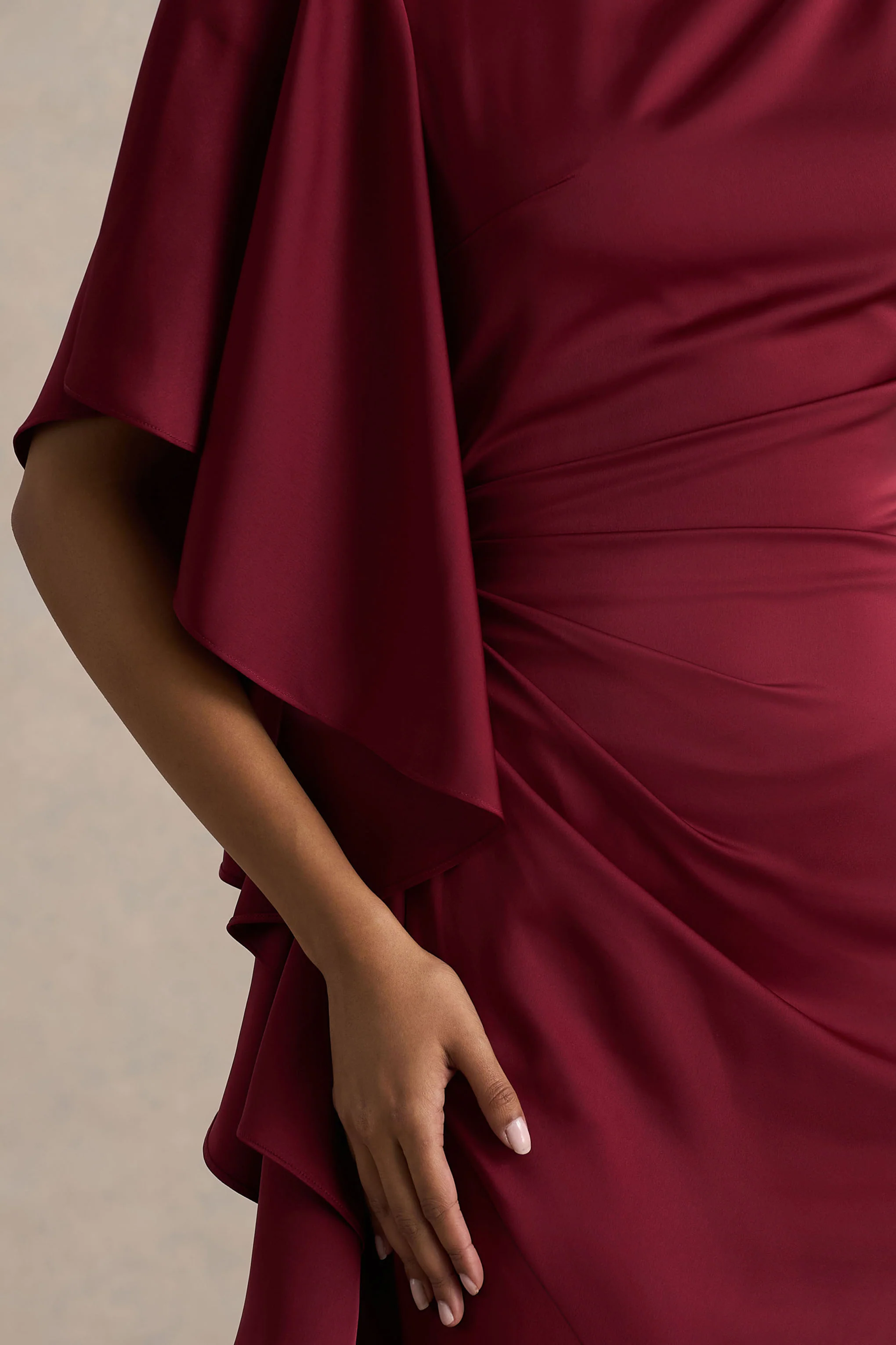 14569-freya-burgundy-satin-boat-neck-maxi-dress-with-front-split-and-ruched-detailing-1.webp