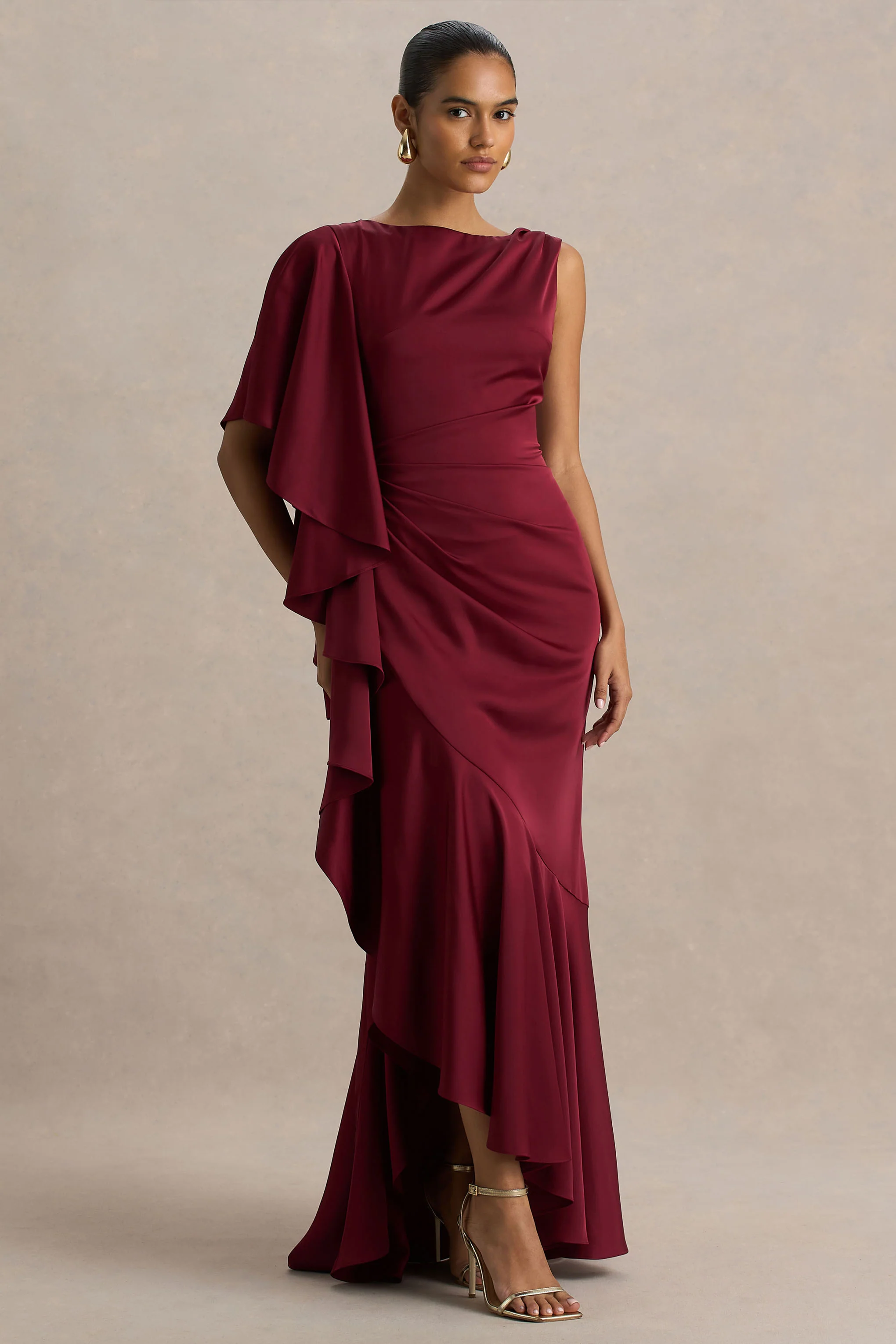 14569-freya-burgundy-satin-boat-neck-maxi-dress-with-front-split-and-ruched-detailing-1.webp