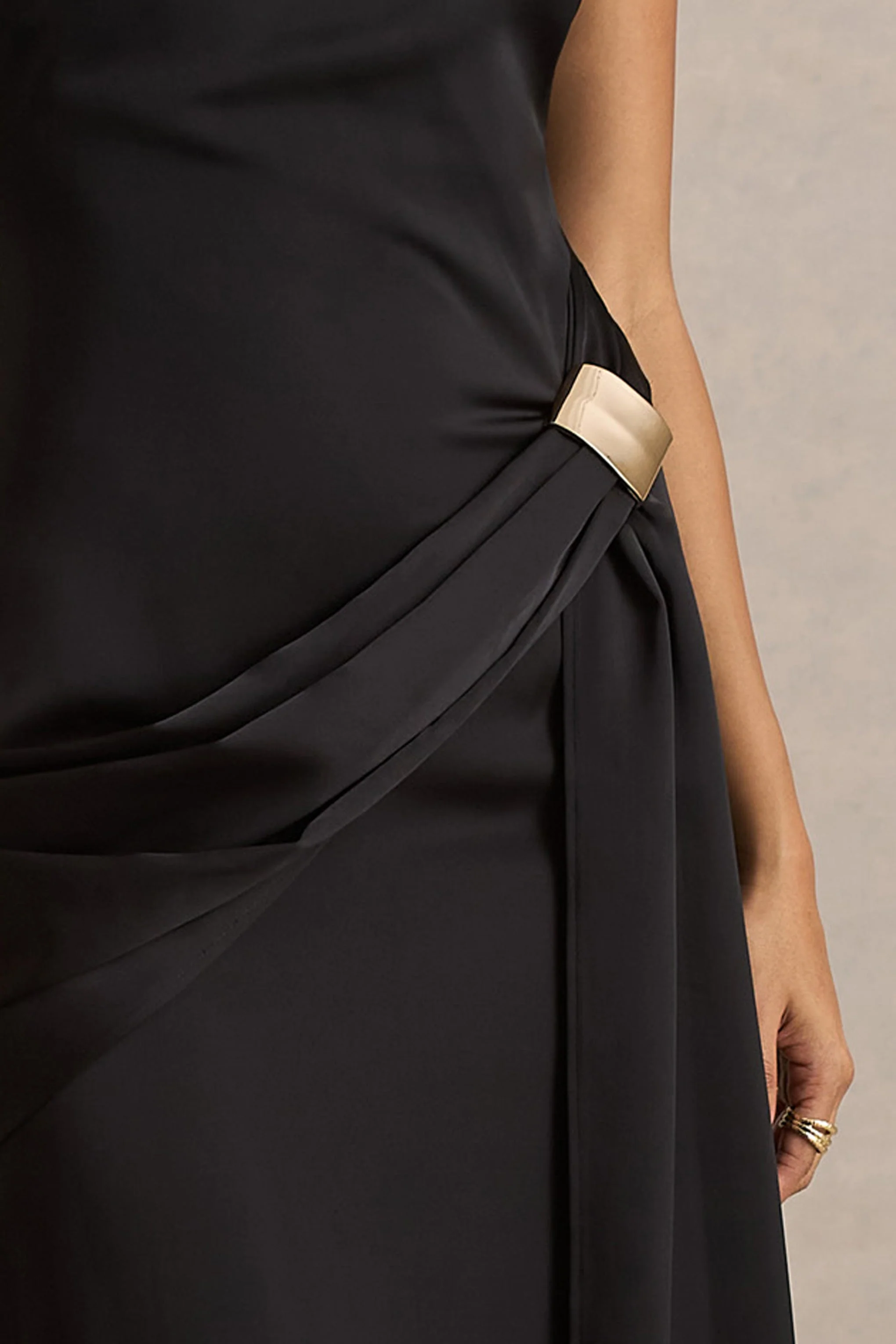 14589-influence-black-satin-slashed-neck-maxi-dress-with-embellished-and-ruched-details-2.webp