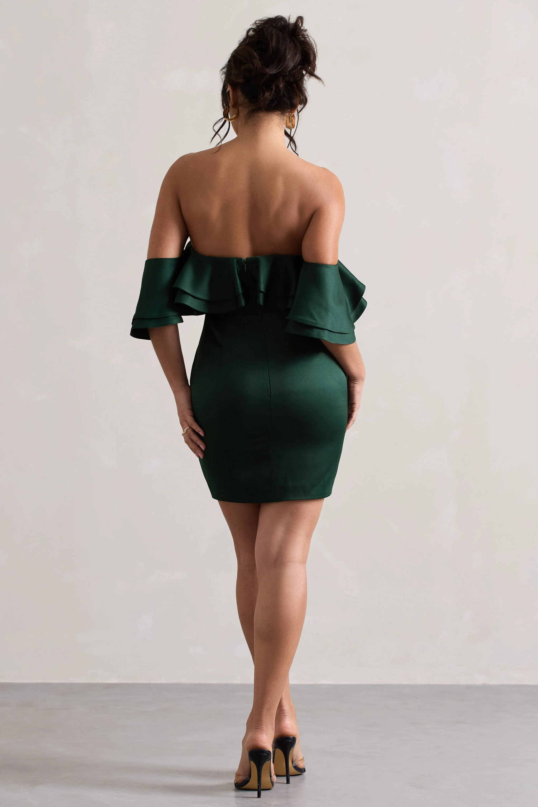 1468-aspen-bottle-green-bardot-mini-dress-with-ruffles-1.webp