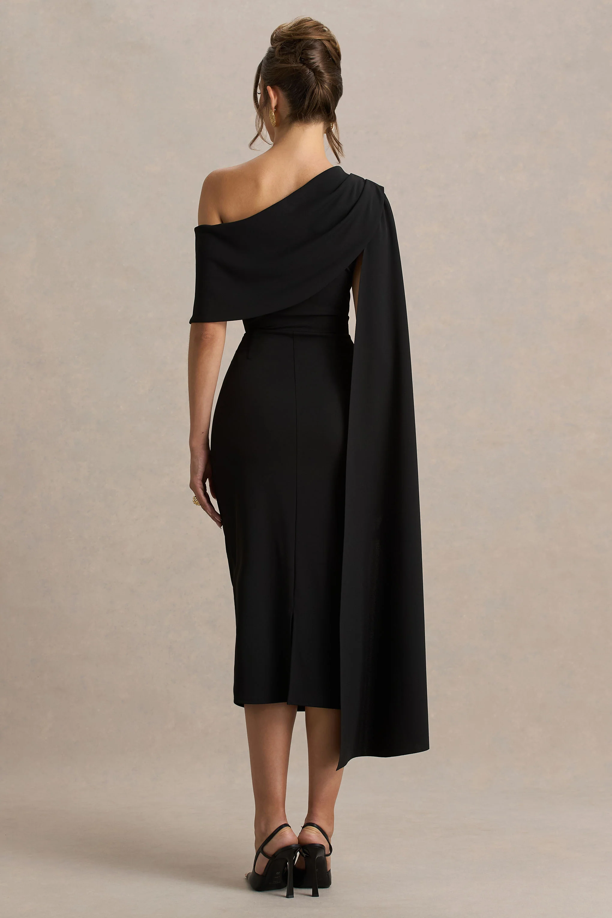 14991-leah-black-asymmetric-neck-midi-dress-with-cape-sleeve-and-draped-detailing-1.webp