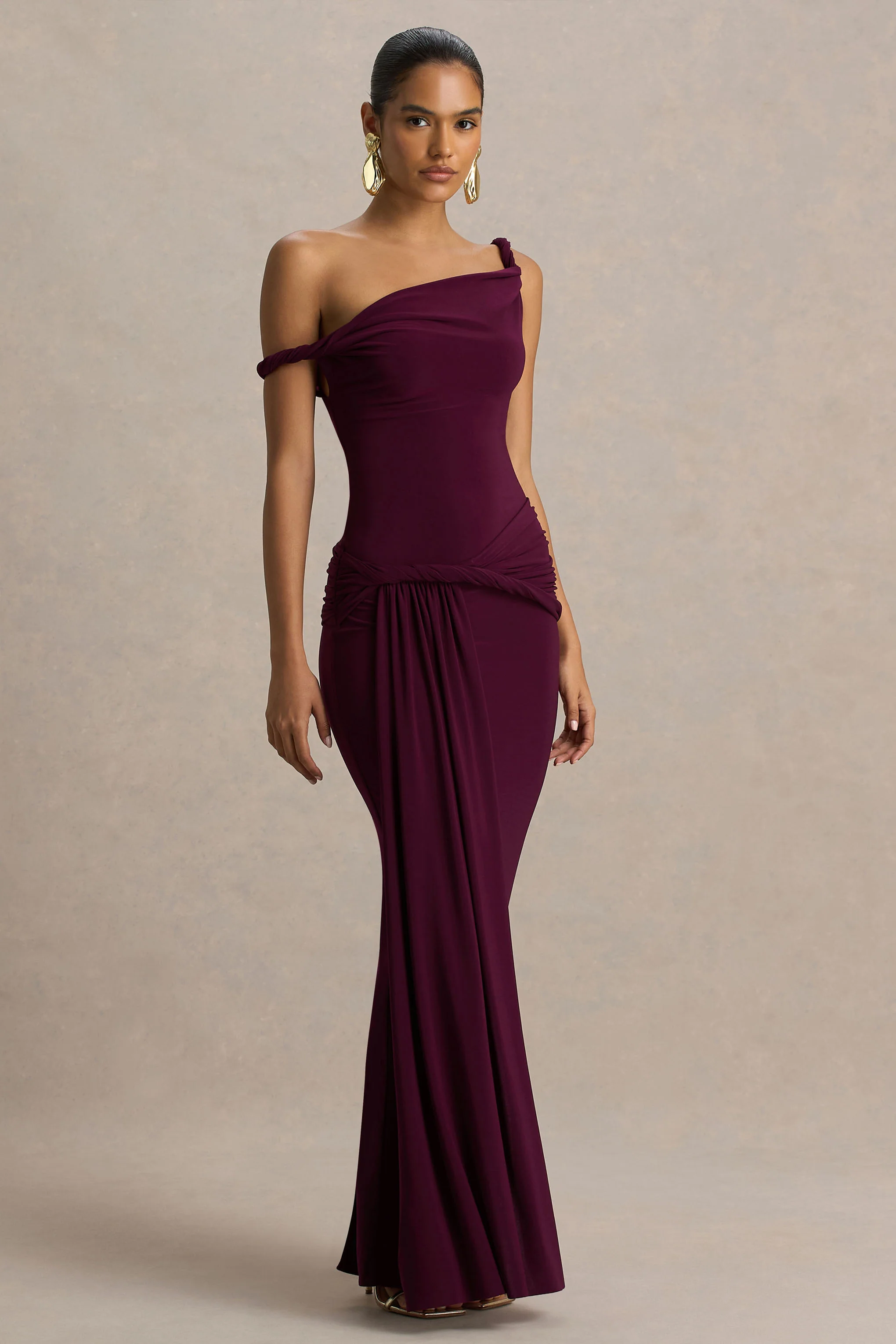 15012-tulisa-burgundy-asymmetric-neck-maxi-dress-with-twist-sleeves-and-ruched-detailing-1.webp