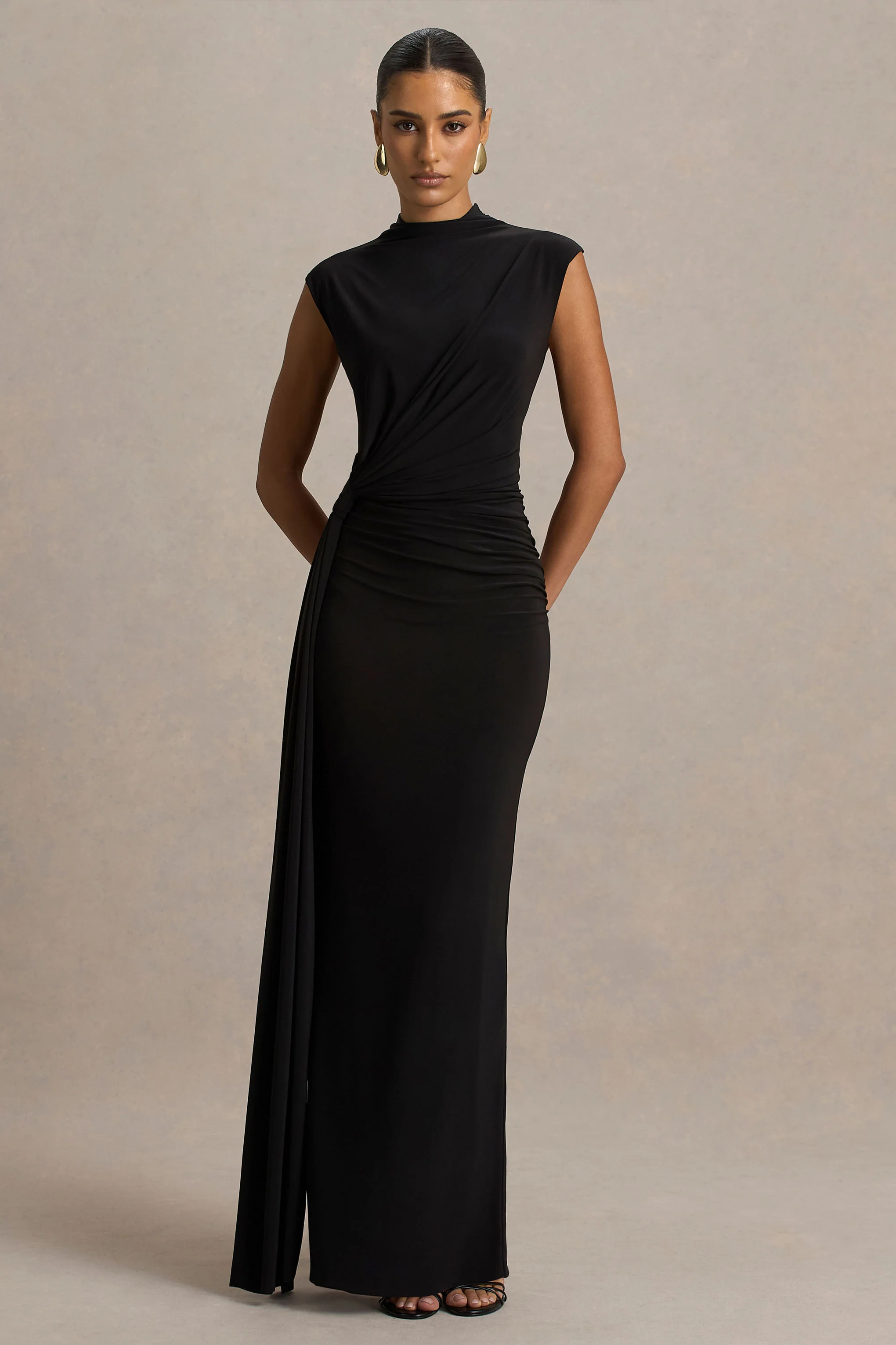 15038-solene-black-high-neck-maxi-dress-with-wrap-and-drape-detail-1.webp