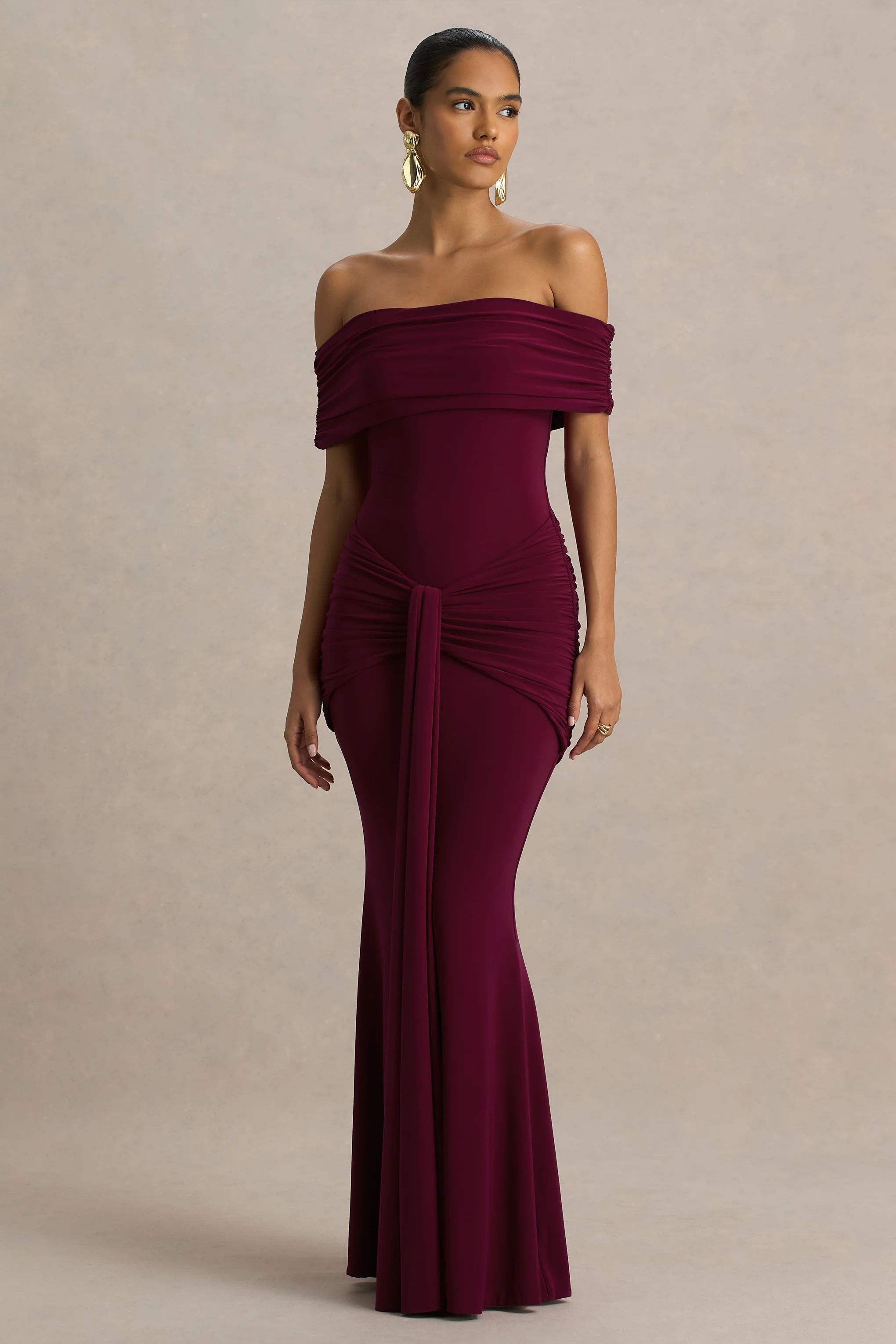 15094-envisioned-burgundy-bardot-neck-maxi-dress-with-gathered-and-drape-detail-1.webp