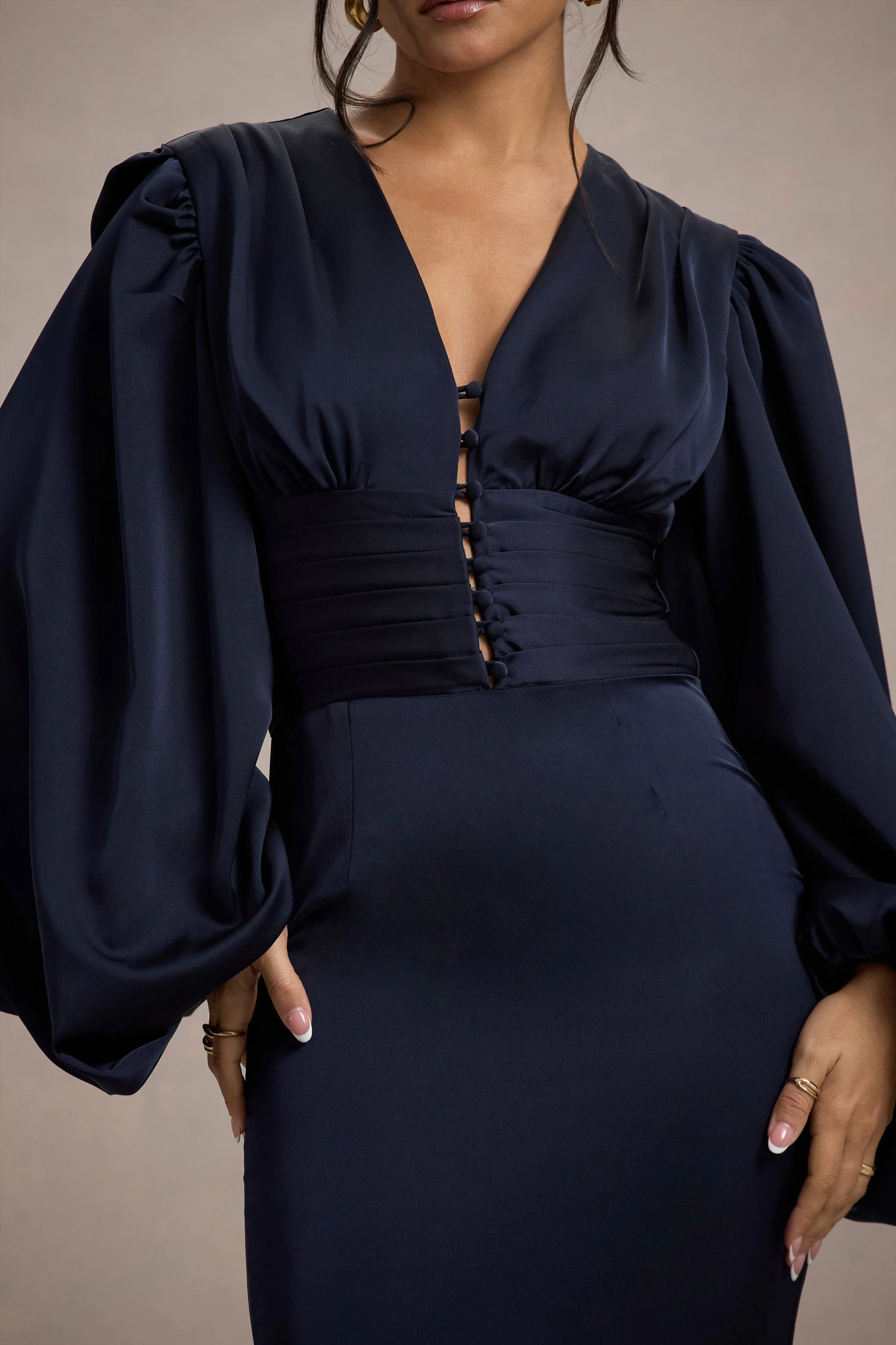 15540-helsinki-navy-satin-v-neck-balloon-sleeve-maxi-dress-1.webp