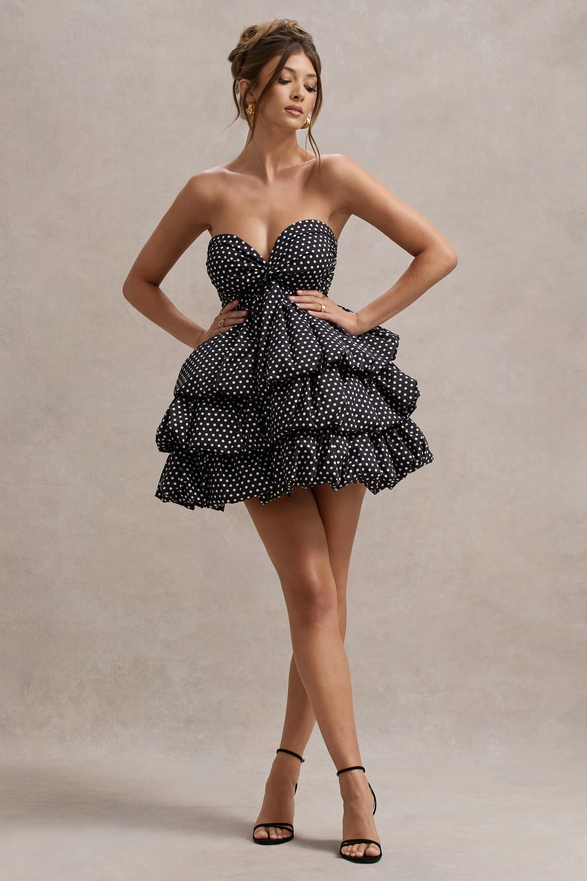 16052-pepper-black-polka-dot-strapless-ruffled-mini-dress-1.webp