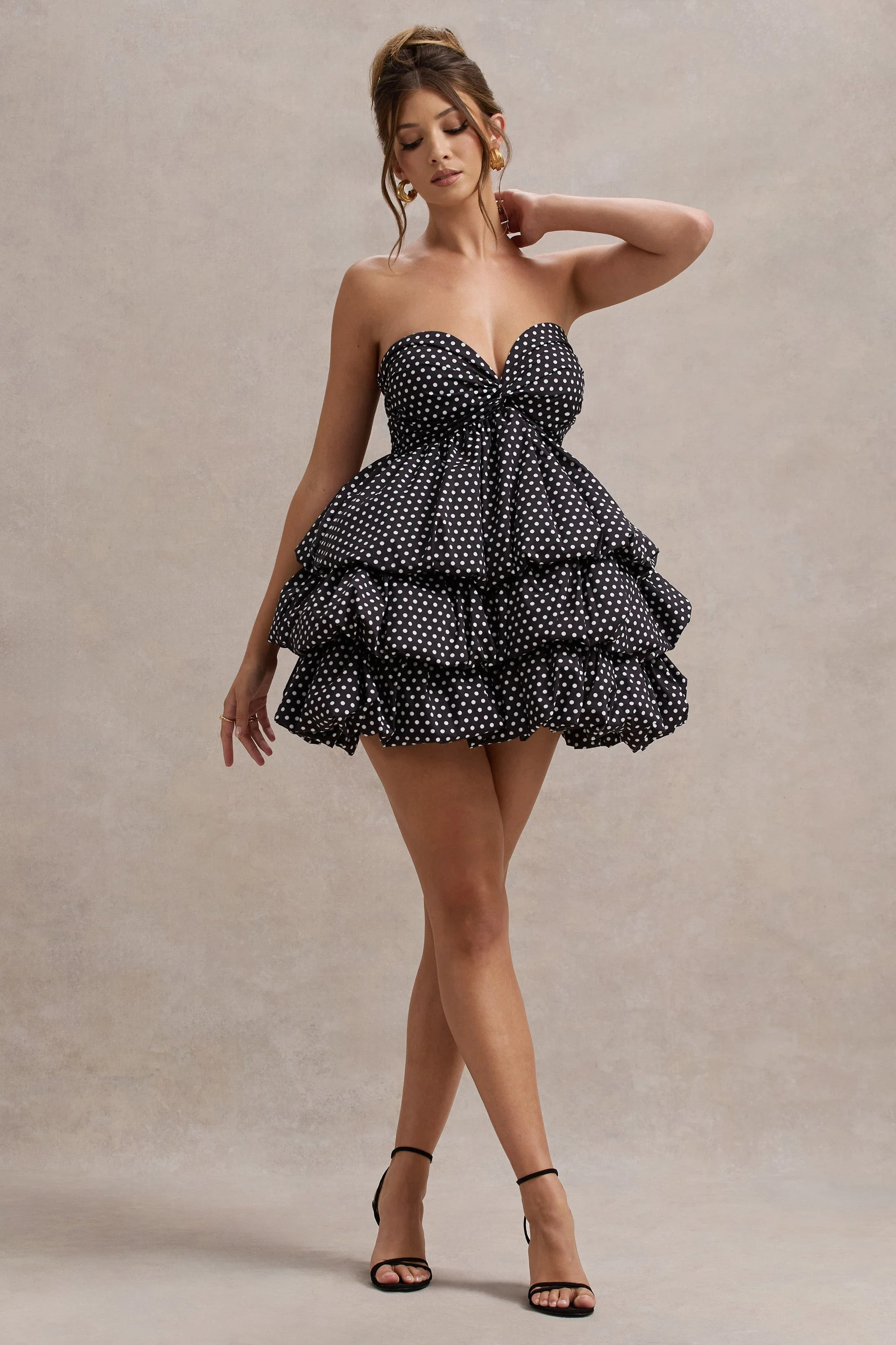 16052-pepper-black-polka-dot-strapless-ruffled-mini-dress-1.webp