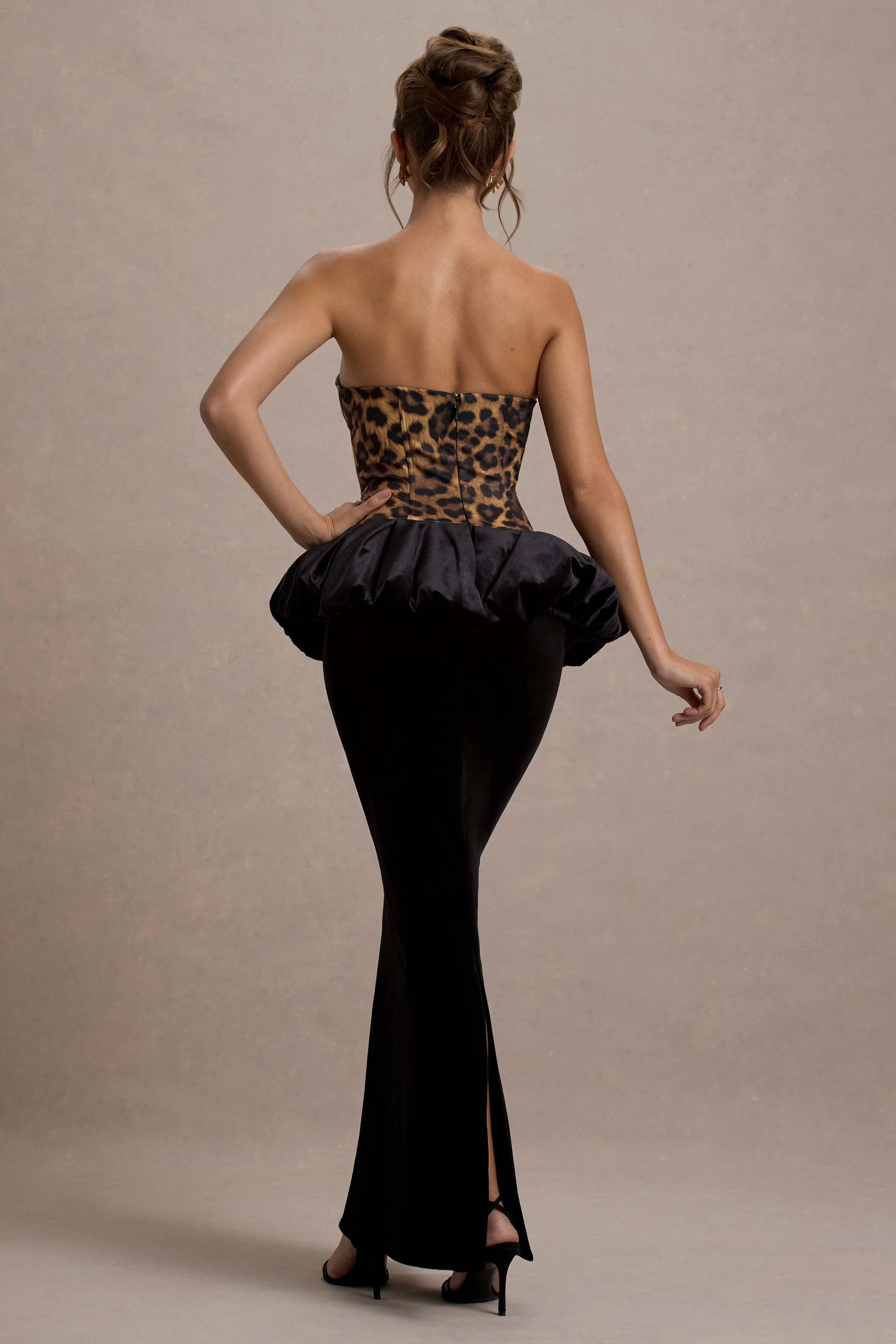 16104-harriette-leopard-print-bandeau-maxi-dress-with-black-velvet-peplum-skirt-1.webp