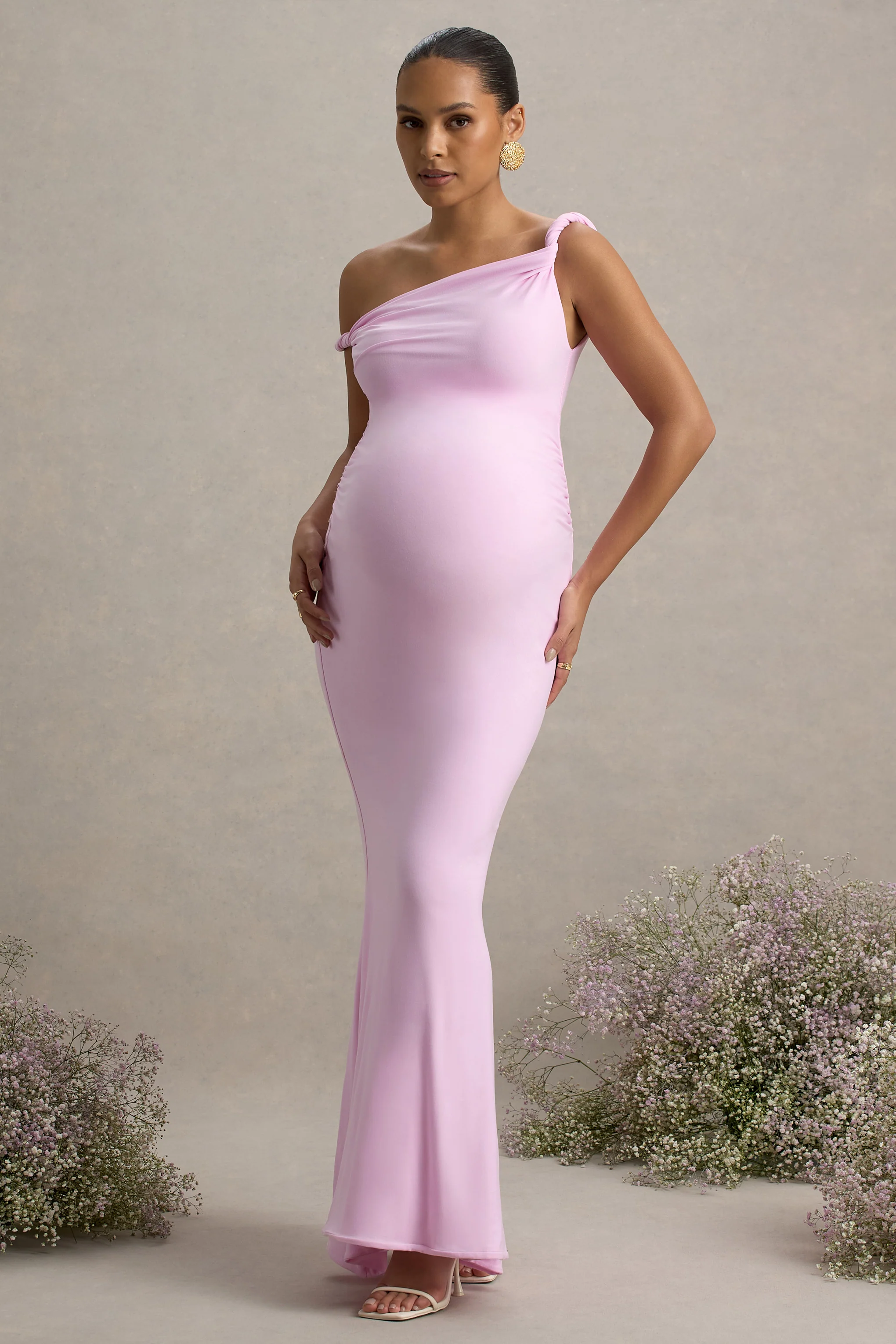 16998-lita-pink-twisted-asymmetric-maternity-maxi-dress-1.webp
