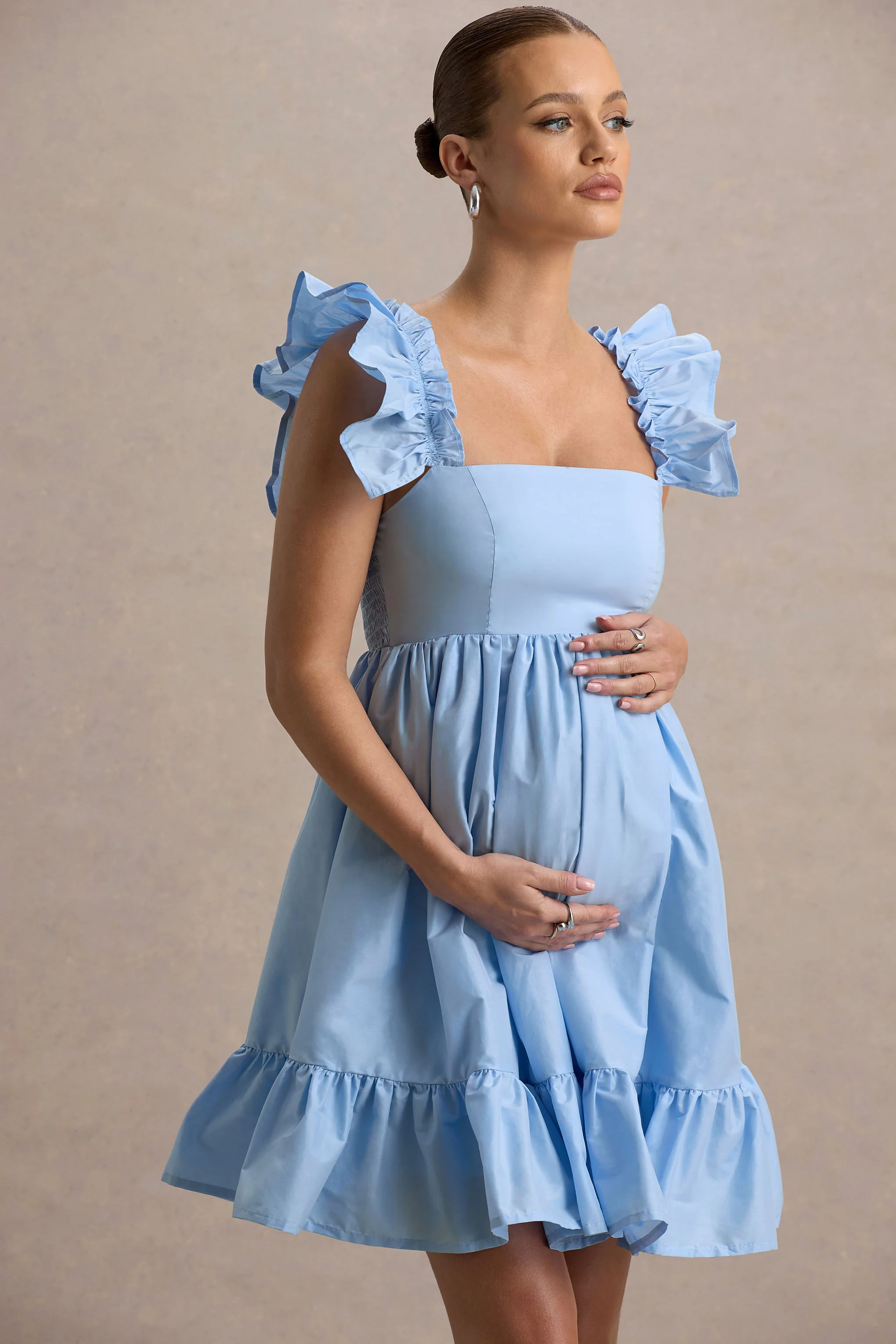 17300-dolly-daze-powder-blue-ruffle-sleeve-babydoll-maternity-mini-dress-1.webp