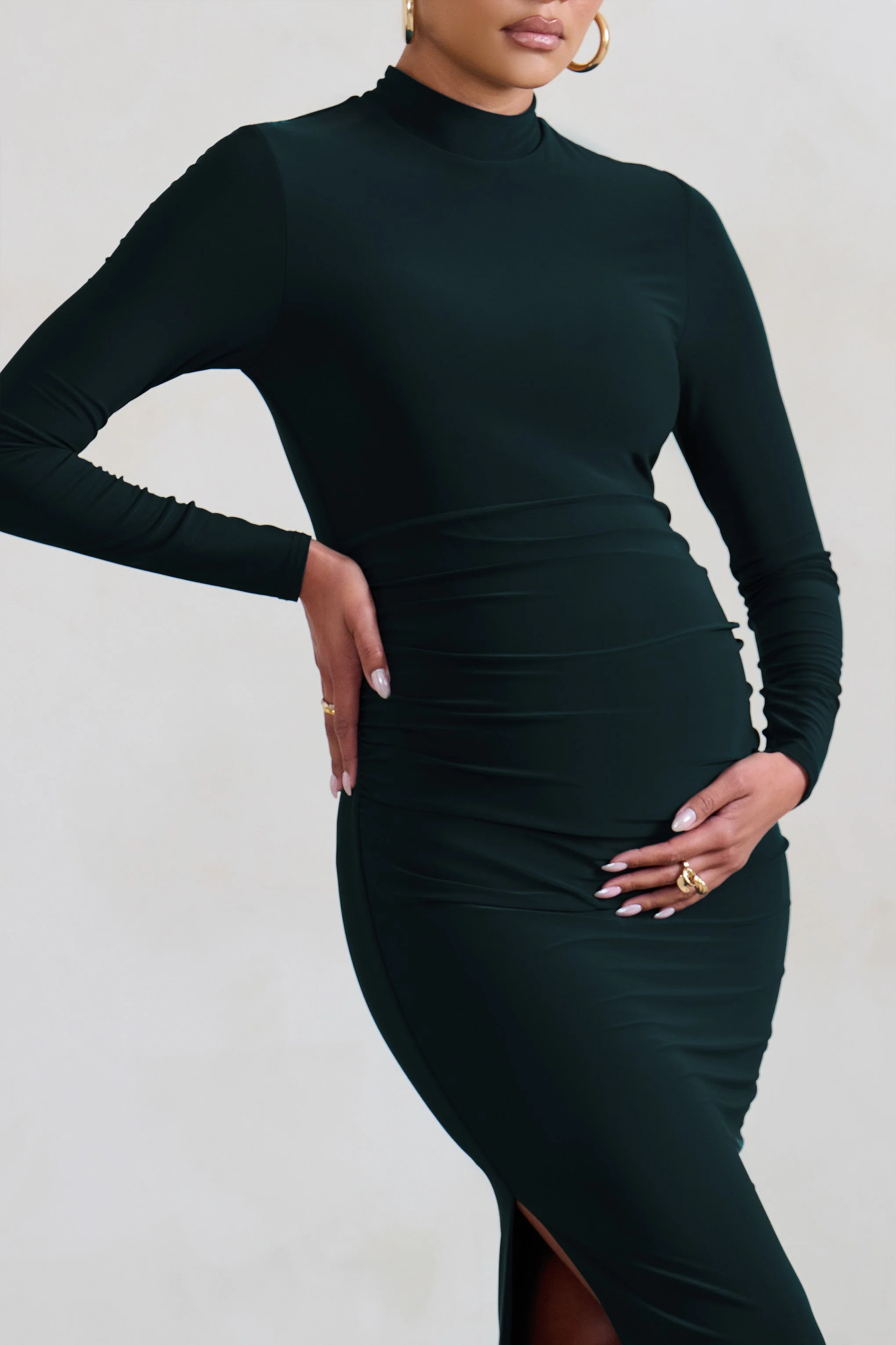 17520-alejandra-black-maternity-long-sleeve-high-neck-maxi-dress-1.webp