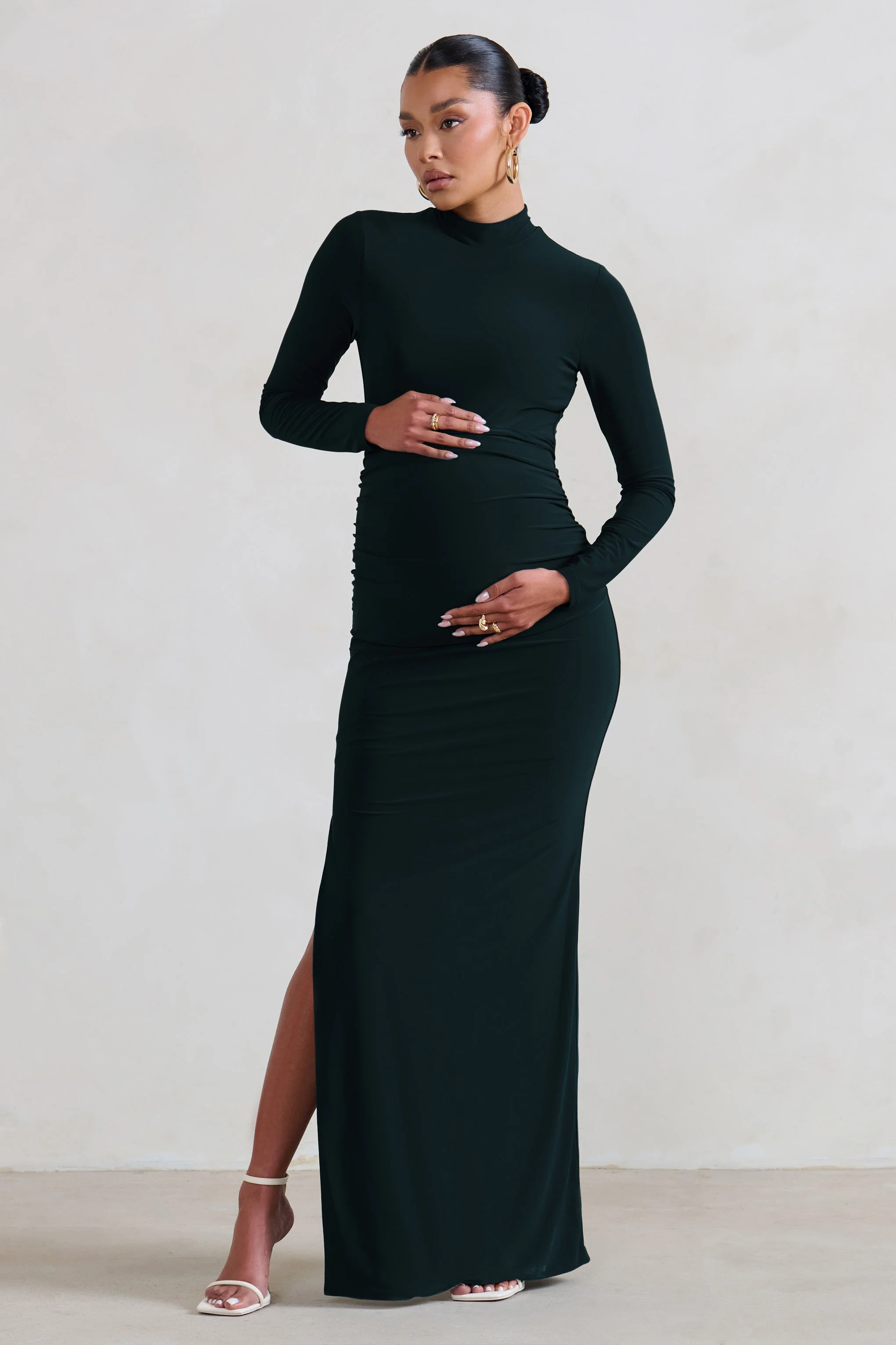 17520-alejandra-black-maternity-long-sleeve-high-neck-maxi-dress-1.webp