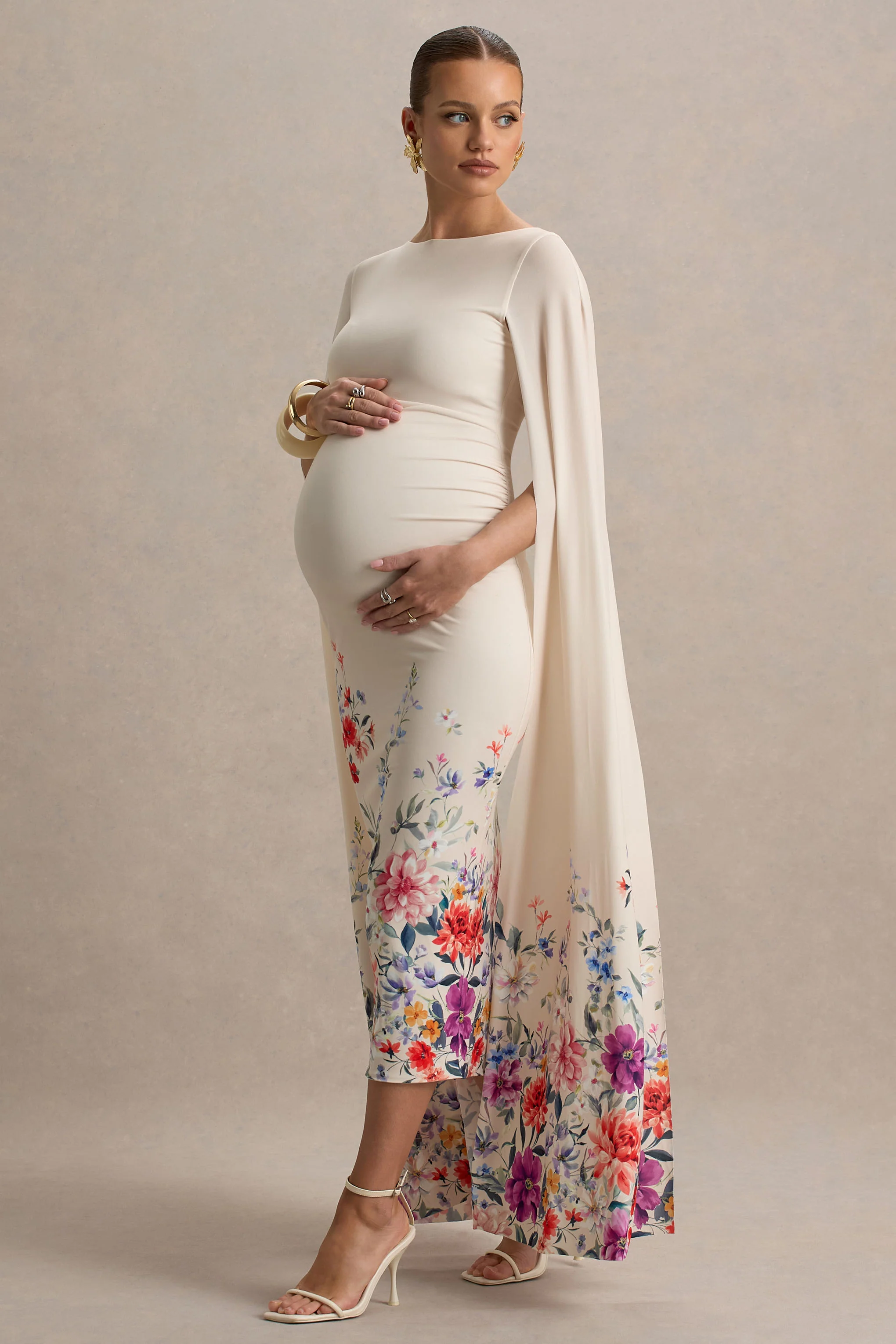 17963-providence-light-pink-floral-print-boat-neck-maternity-midi-dress-with-cape-sleeves-1.webp