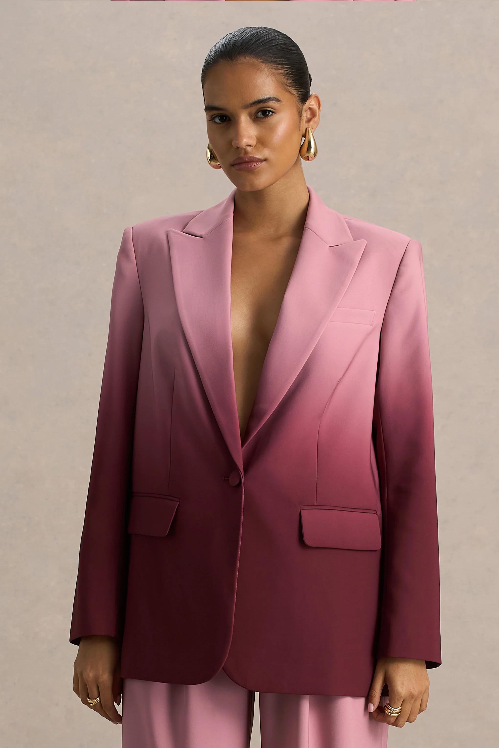 19549-enya-cherry-ombre-plunge-neck-satin-blazer-1.webp