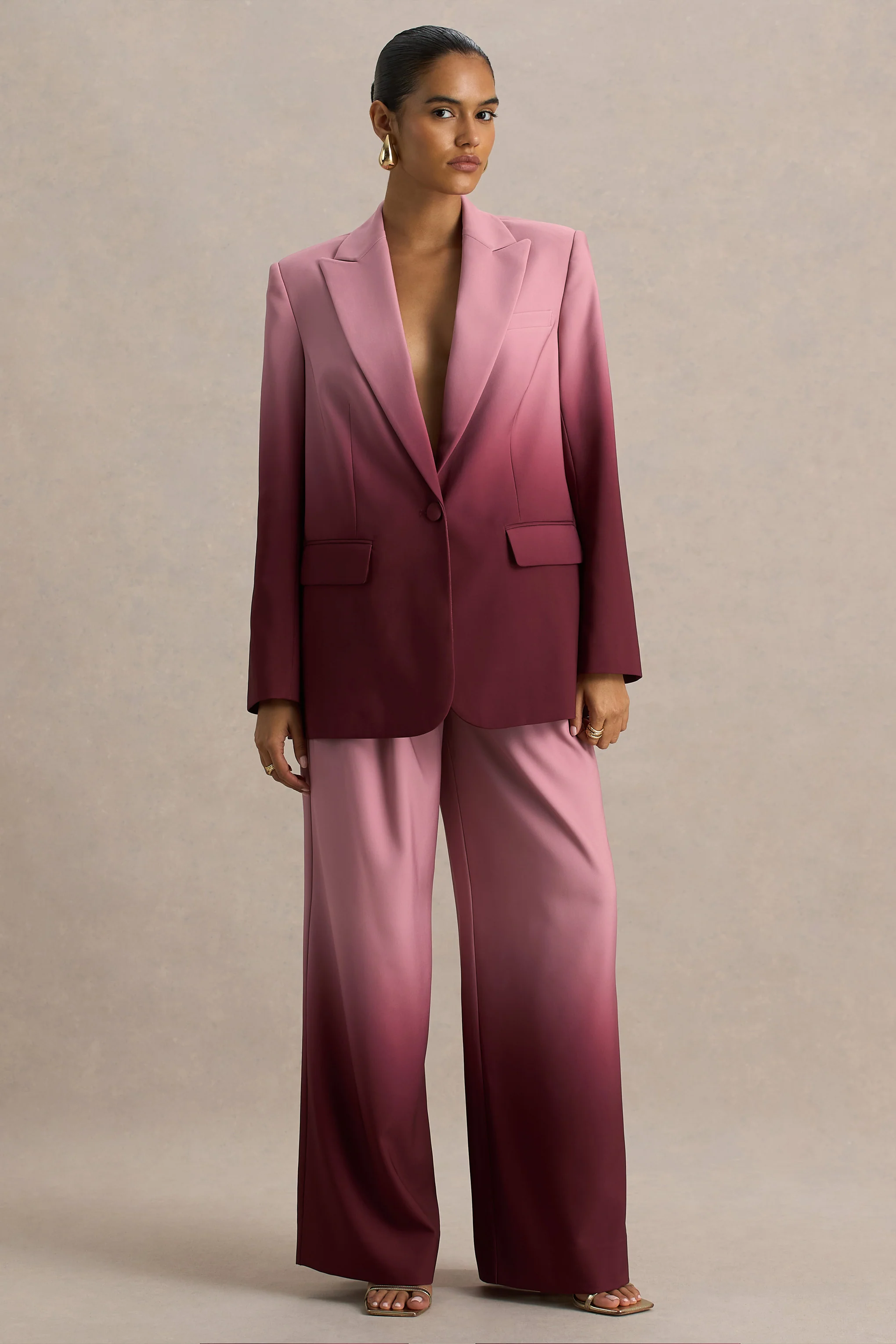 19549-enya-cherry-ombre-plunge-neck-satin-blazer-1.webp