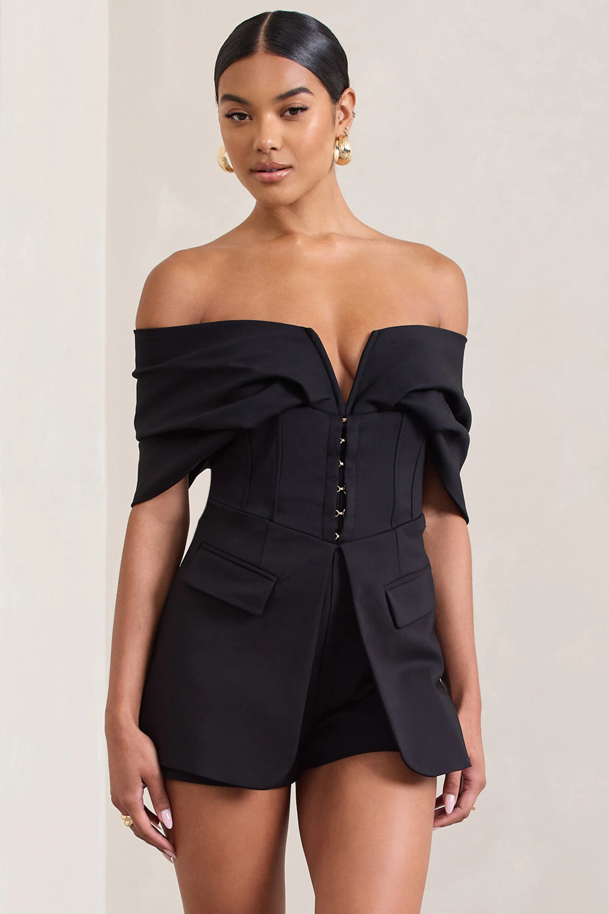 19781-damsel-black-cotton-blend-corset-bardot-playsuit-1.webp
