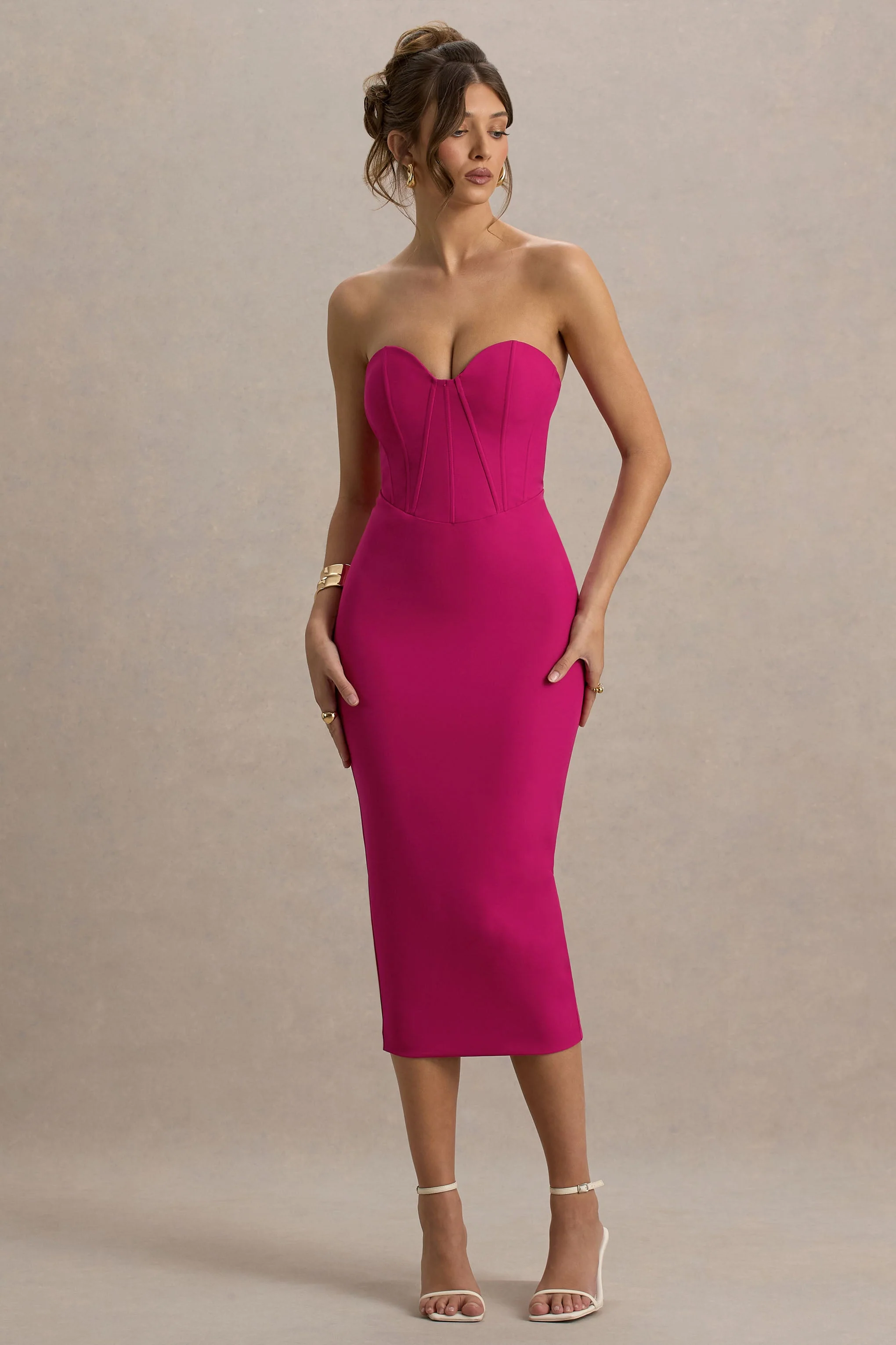 2050-nina-dark-pink-structured-strapless-corset-midi-dress-1.webp