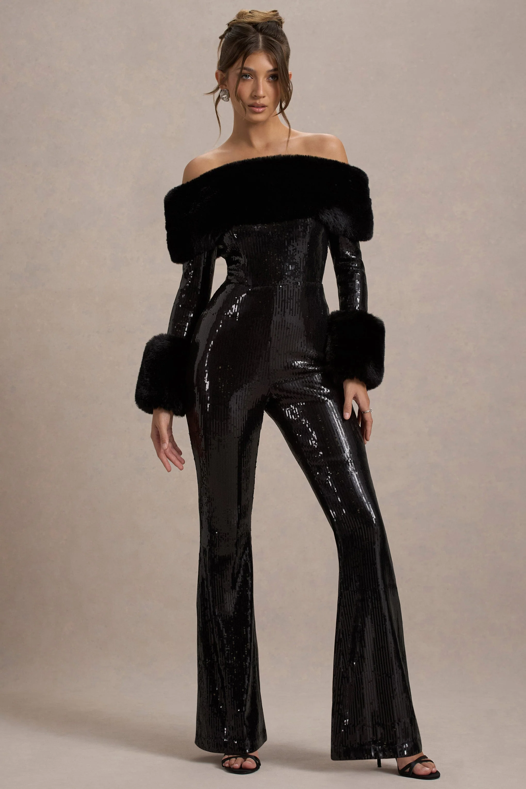 21310-lunar-black-sequin-bardot-flared-leg-jumpsuit-with-fur-1.webp