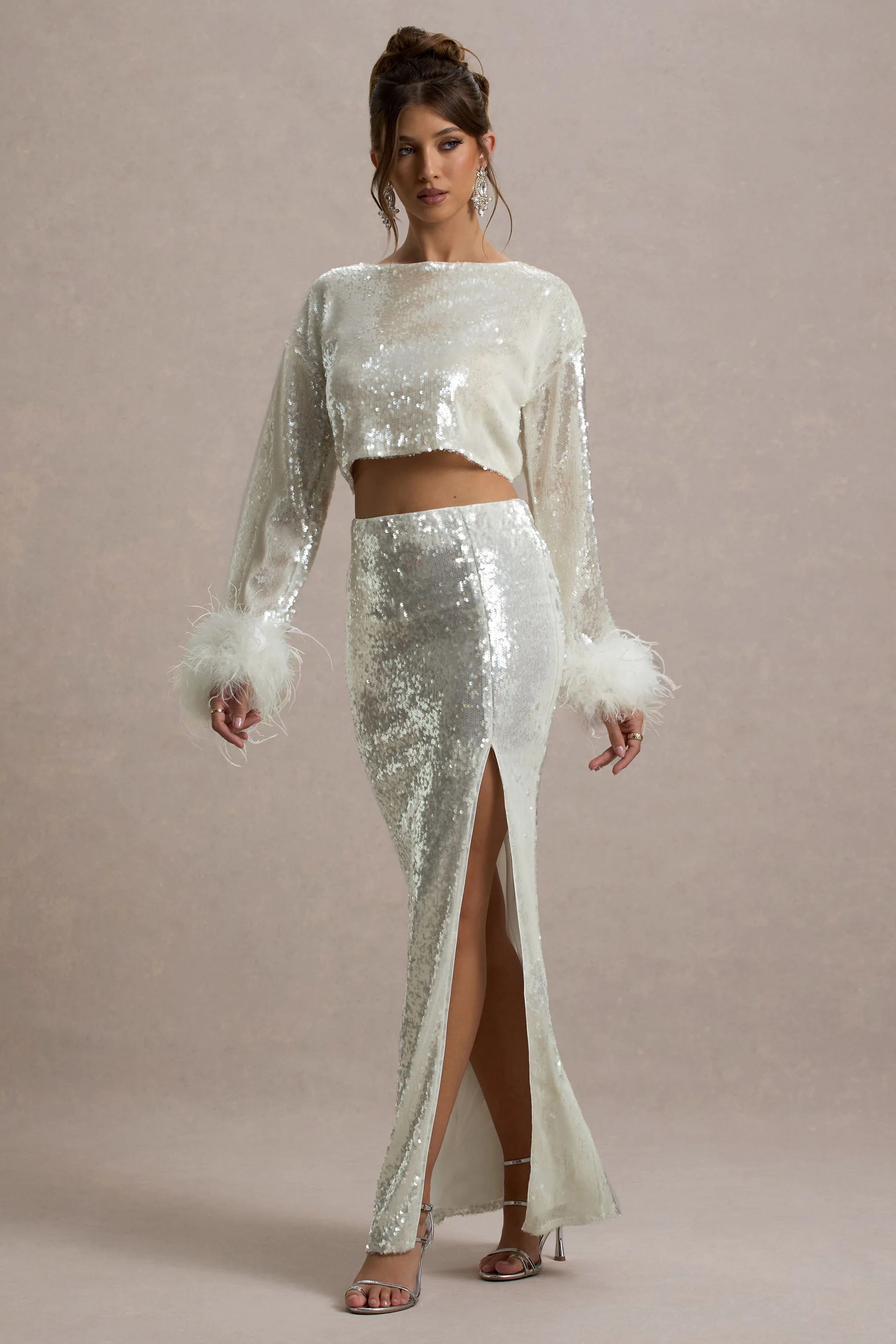 21467-solita-sand-sequin-long-sleeve-crop-top-with-feather-trim-1.webp