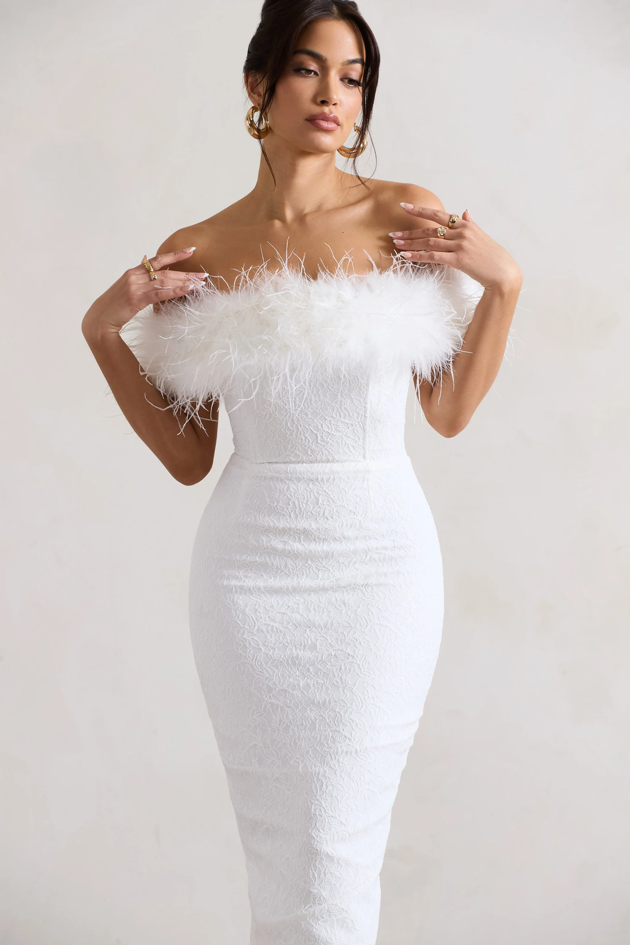 2544-maiden-white-lace-bardot-midi-dress-with-feather-trim-1.webp
