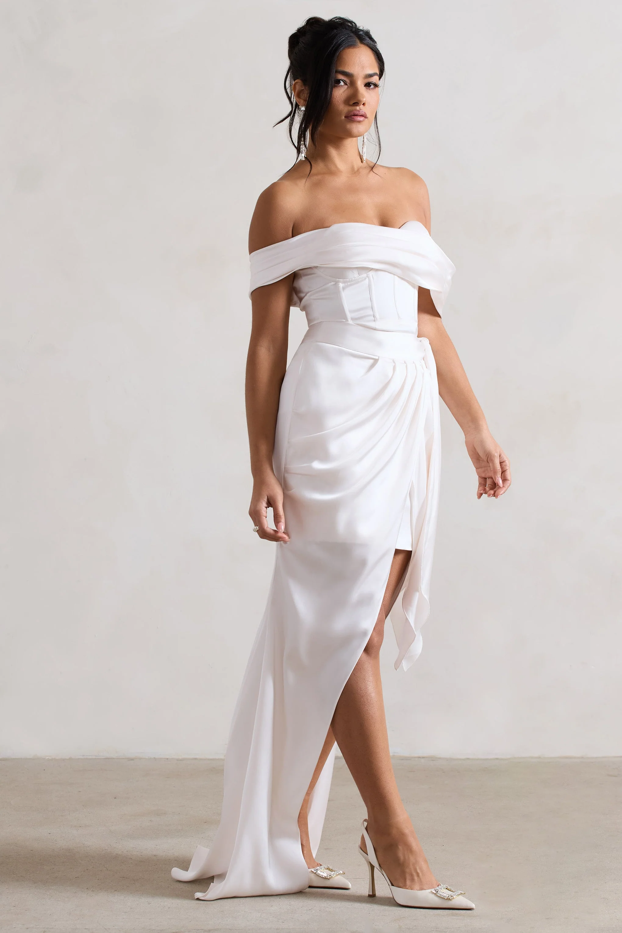 2925-milano-cream-satin-bardot-maxi-dress-with-detachable-skirt-1.webp