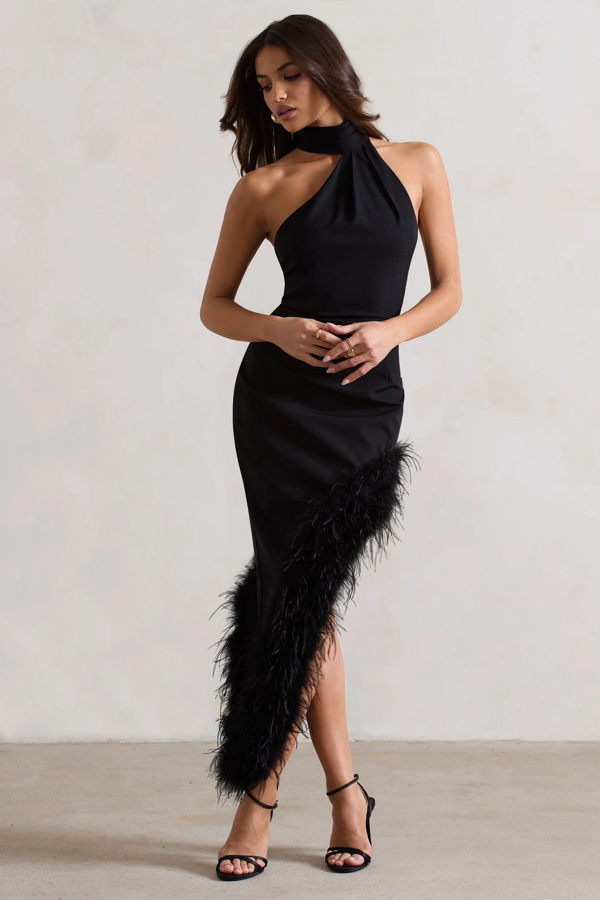 3009-brilliance-black-asymmetric-maxi-dress-with-feather-trim-1.webp